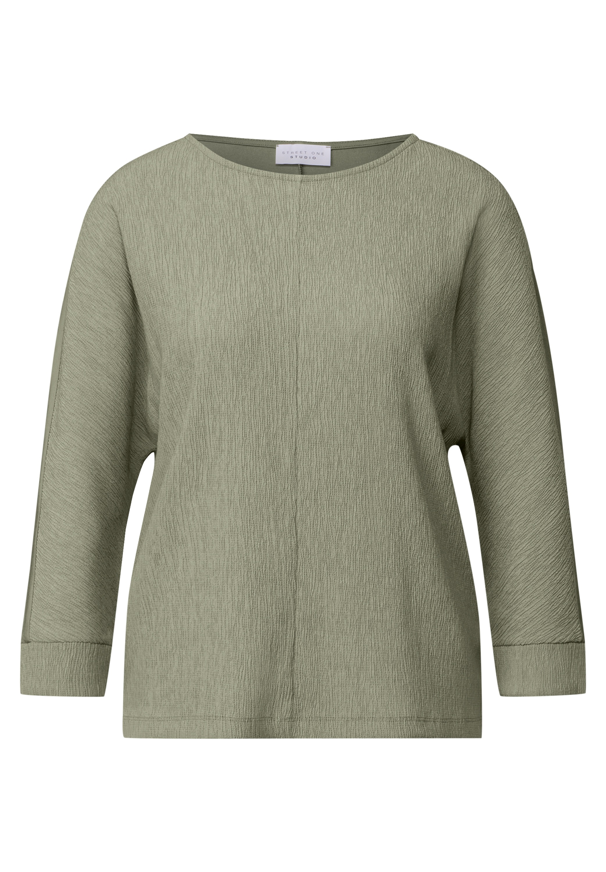 STREET ONE STUDIO 3/4-Arm-Shirt, mit U-Boot-Ausschnitt