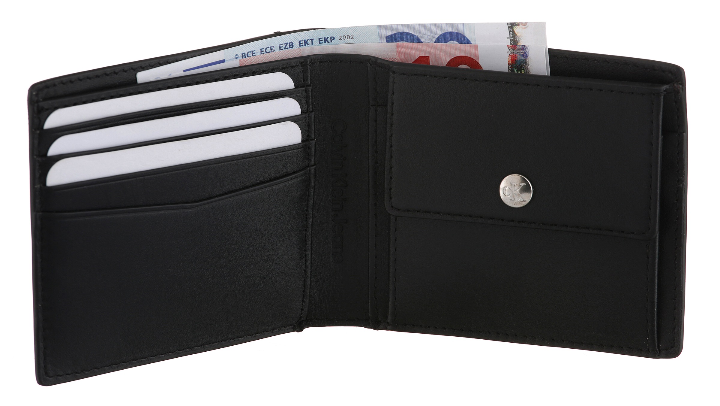 Calvin Klein Jeans Geldbörse »MONOGRAM SOFT BIFOLD W/COIN«