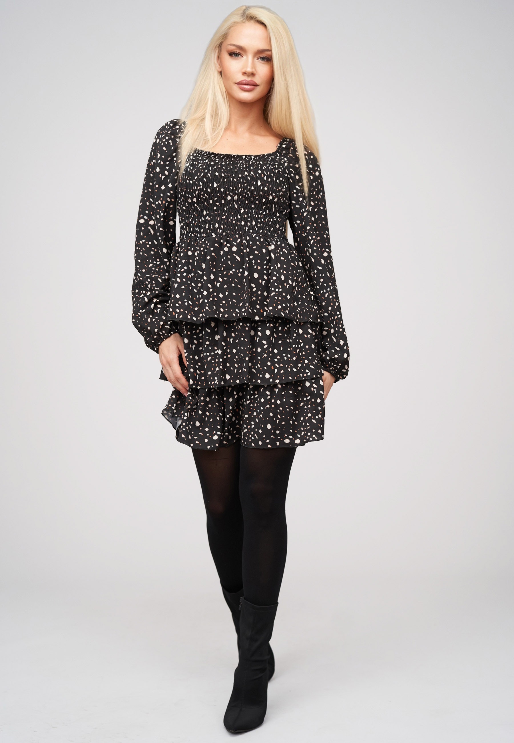 CLOUD 5IVE A-Linien-Kleid »CLOUD 5IVE Tiered Dress« 1 tlg.