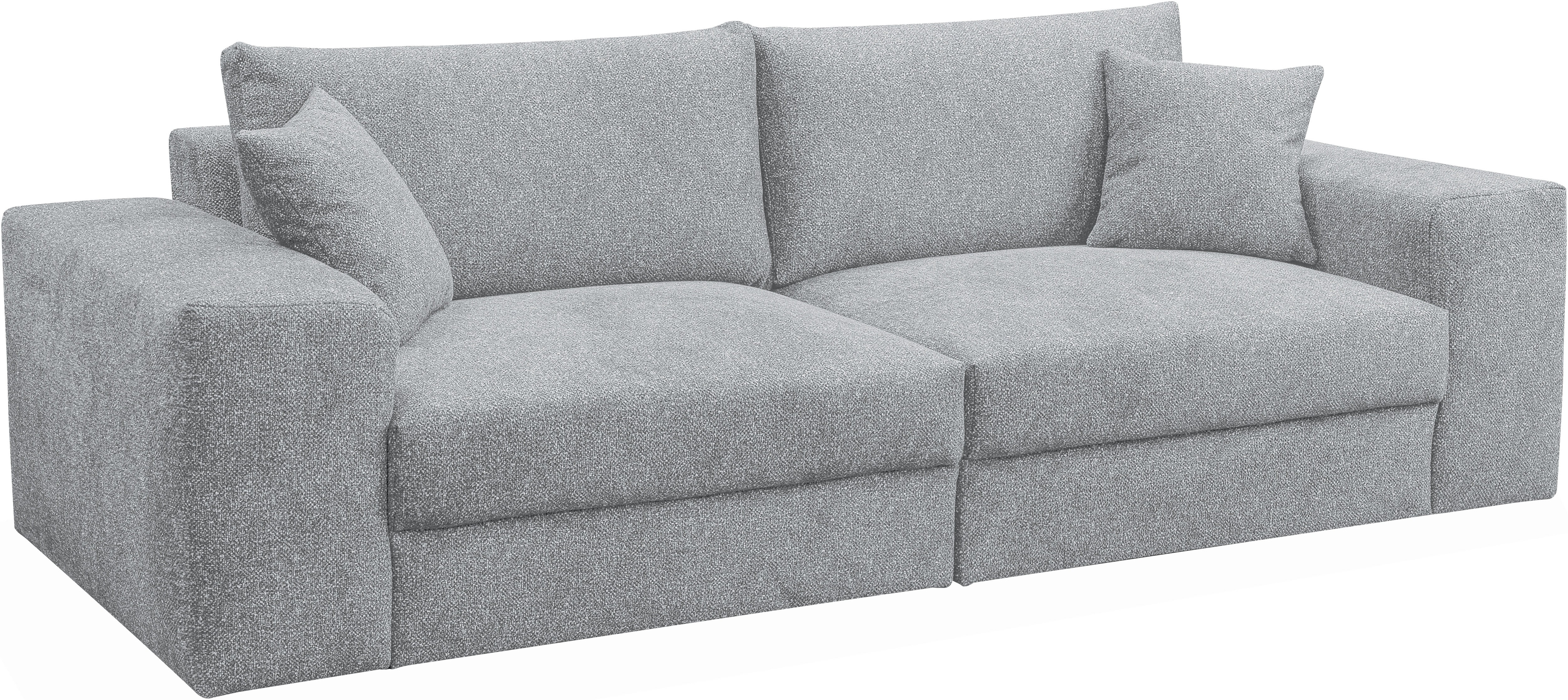 Thumbnail - WERK2 Big-Sofa "Rozzana Mega Sofa mit viel Platz, aktuelle Bezüge. Breite 246cm", mit losen Rückenkissen