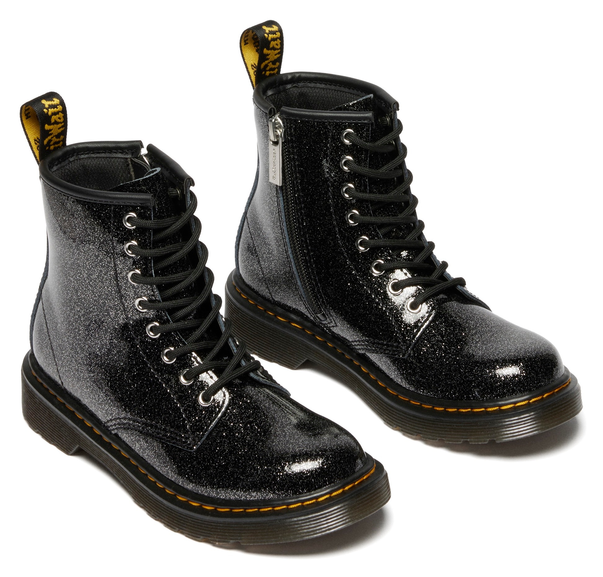 Thumbnail - DR. MARTENS Schnürstiefel "8 Eye Boot ROMARIO" Kinderschuh, Freizeitstiefel mit zusätzlichem Innenreißverschluss