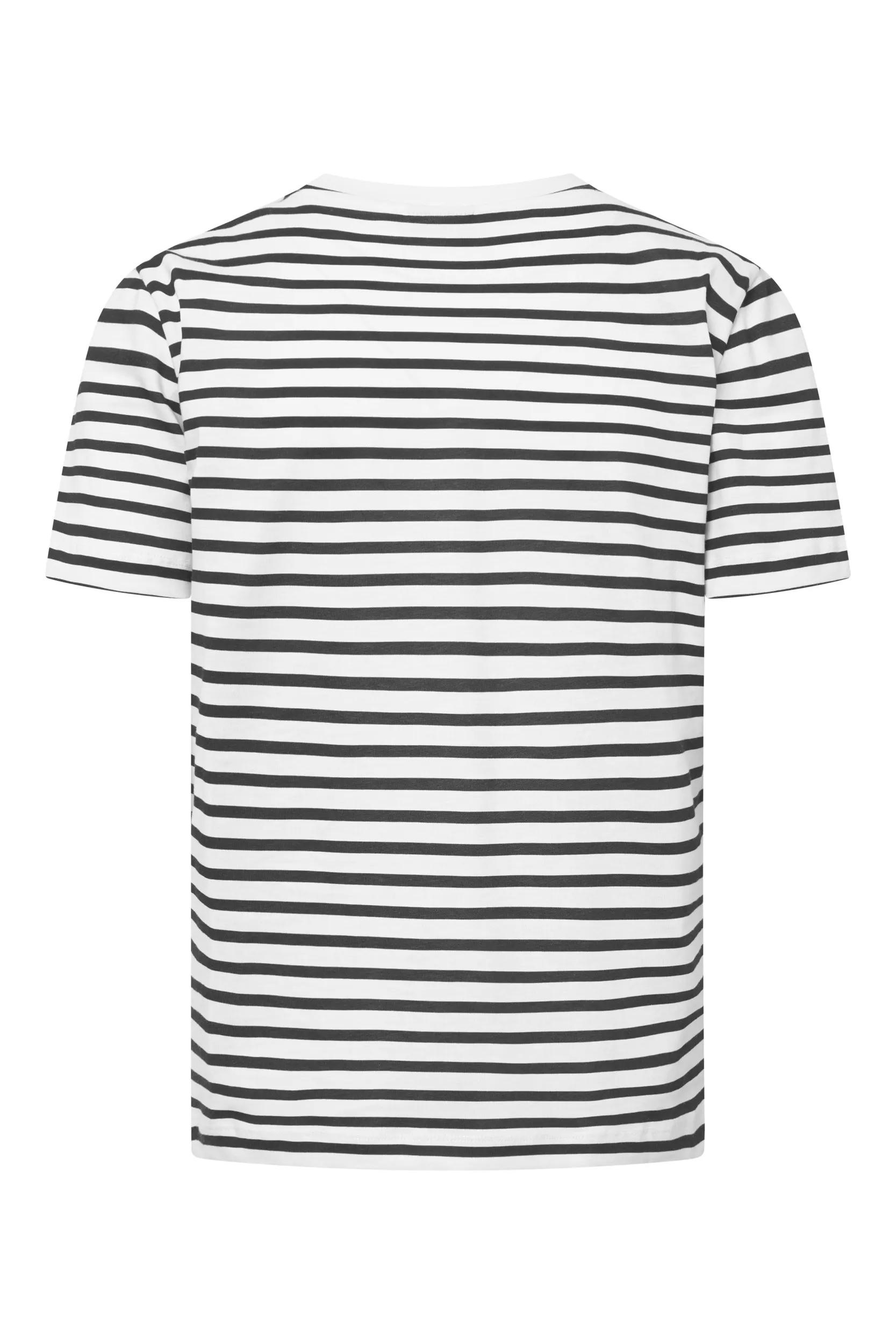 Joop Jeans T-Shirt "Teele" geringelt, gerippter Rundhals günstig online kaufen