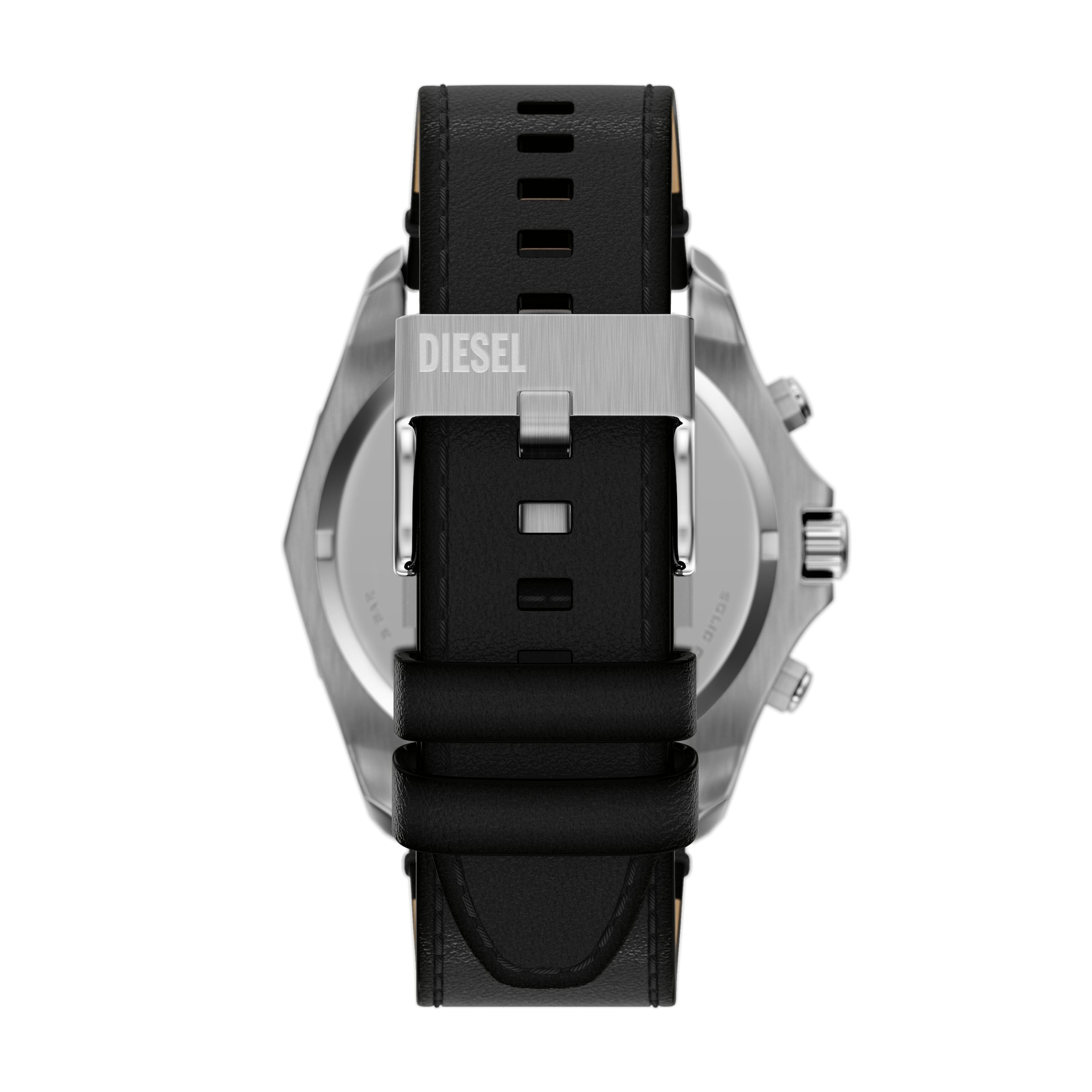 Diesel Chronograph »STINGER« Quarzuhr, Armbanduhr, Herrenuhr, Lederarmband, analog, Stoppfunktion