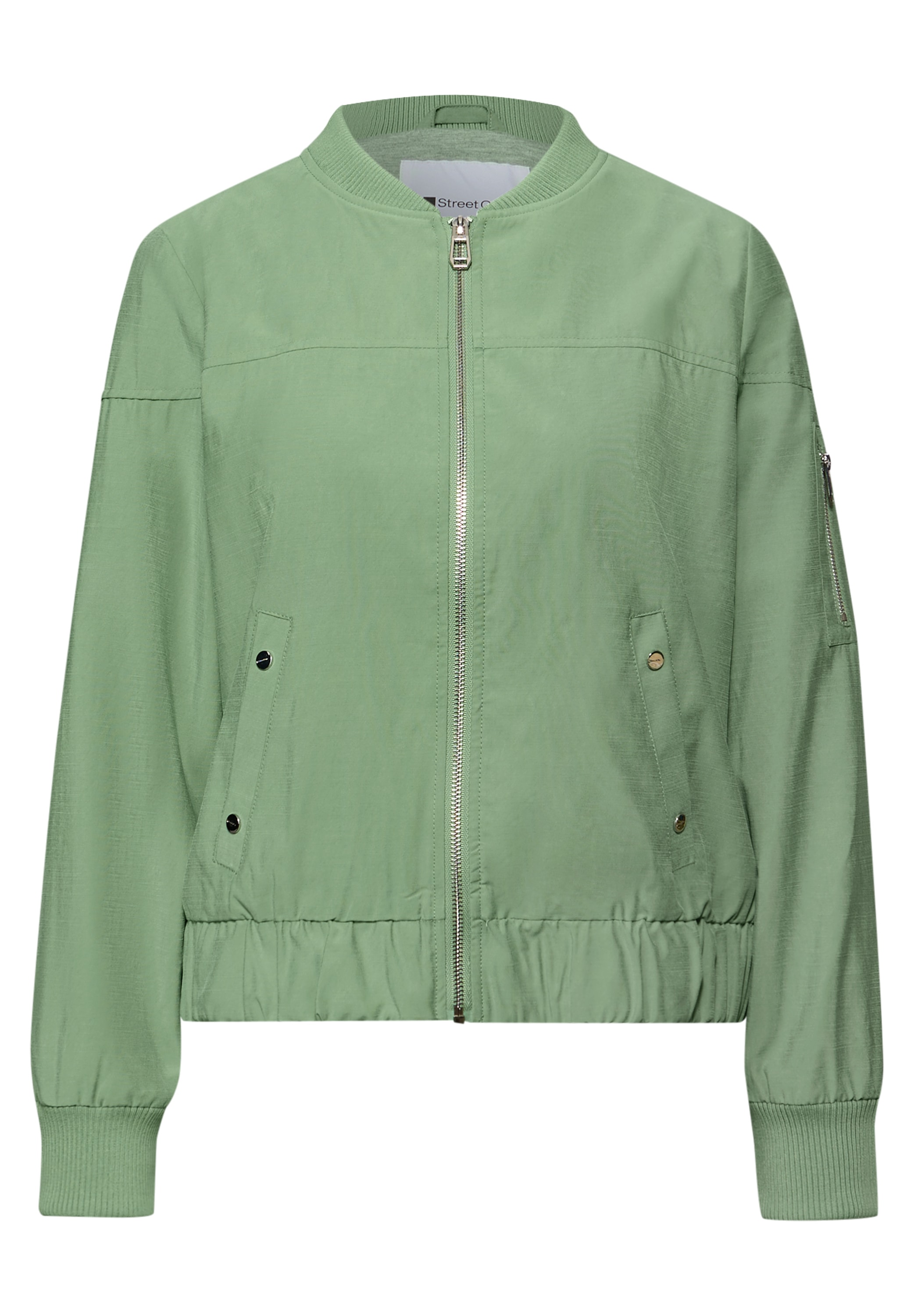 STREET ONE Blouson ohne Kapuze mit Rundhalsausschnitt