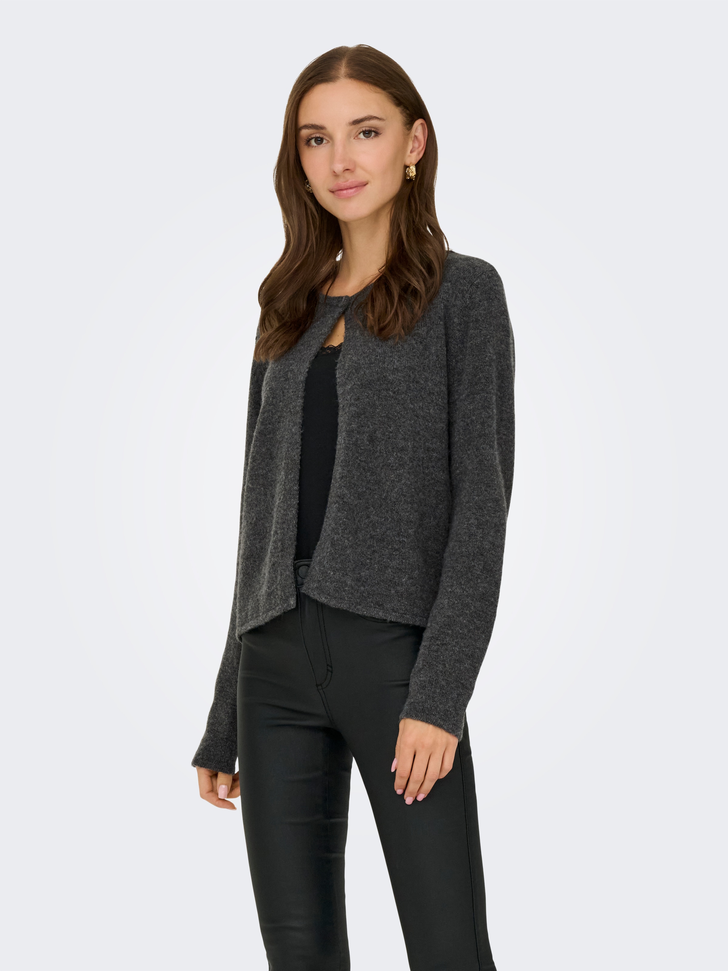 JDY Strickjacke "JDYRUE LIFE L/S ONEBUTTON CARDI KNT NOOS" günstig online kaufen