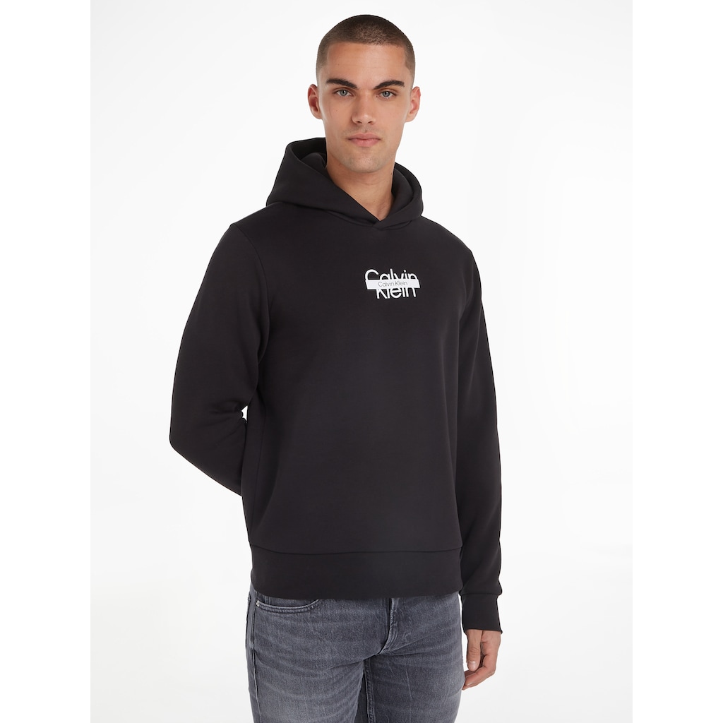 Calvin Klein Kapuzensweatshirt »CUT THROUGH LOGO HOODIE«