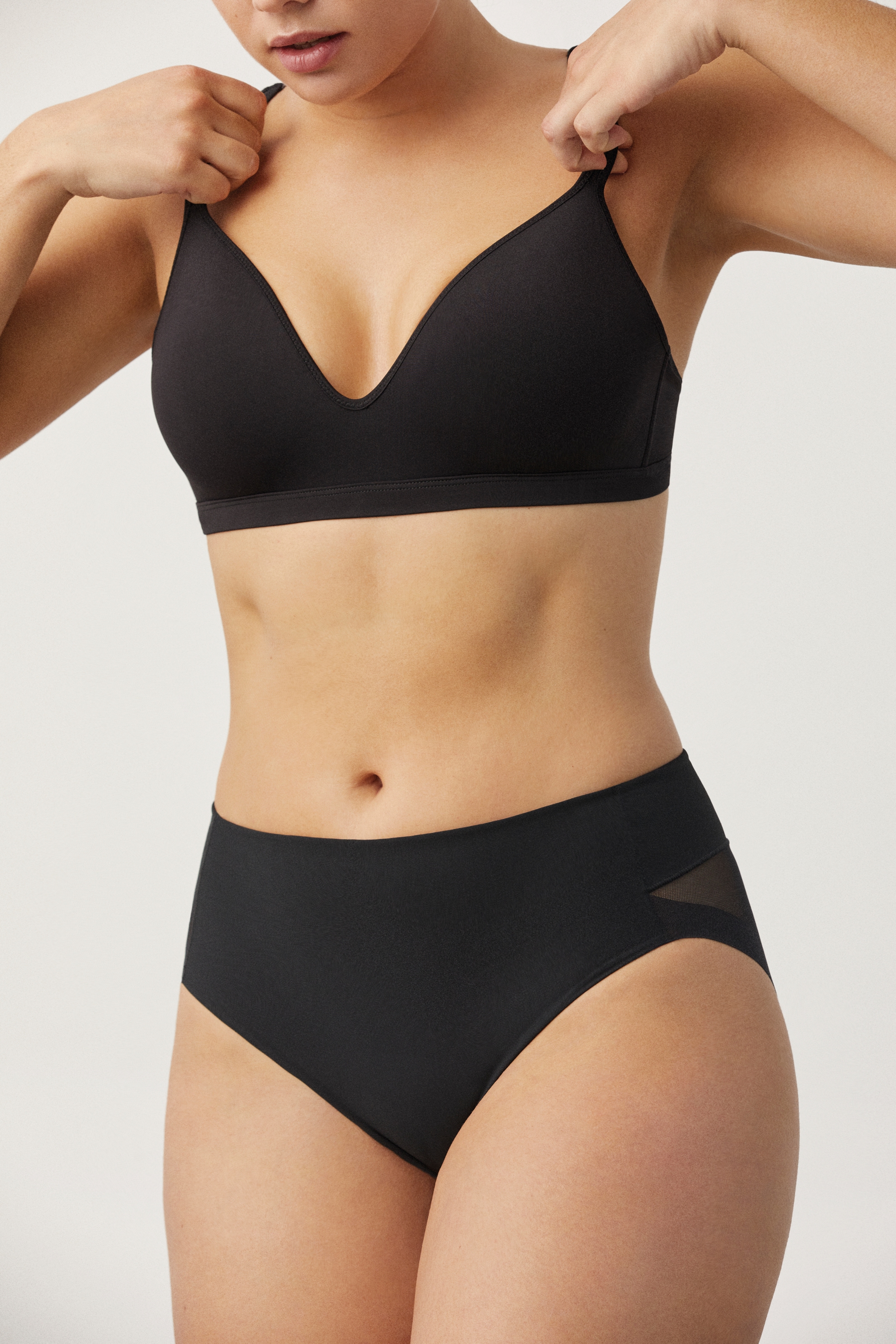 YSABEL MORA Shapingslip 2er Pack,  elastisch, Mesh, mittlerer Form-Effekt, Tüll