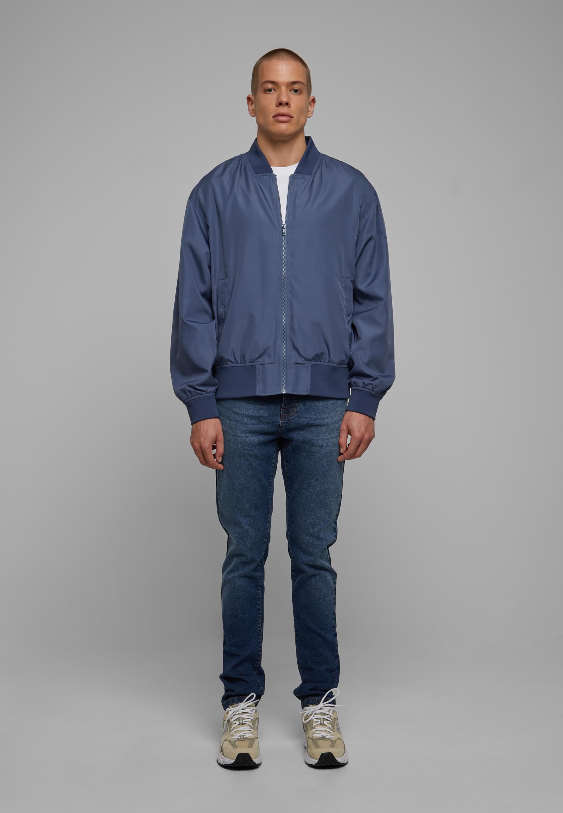 URBAN CLASSICS Bomberjacke »Urban Classics Herren Recycled Bomber Jacket«, (1 St.), ohne Kapuze