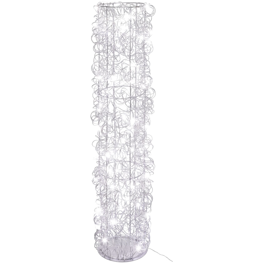 Creativ light LED Dekolicht »Metalldraht-Tower«, 100 flammig-flammig