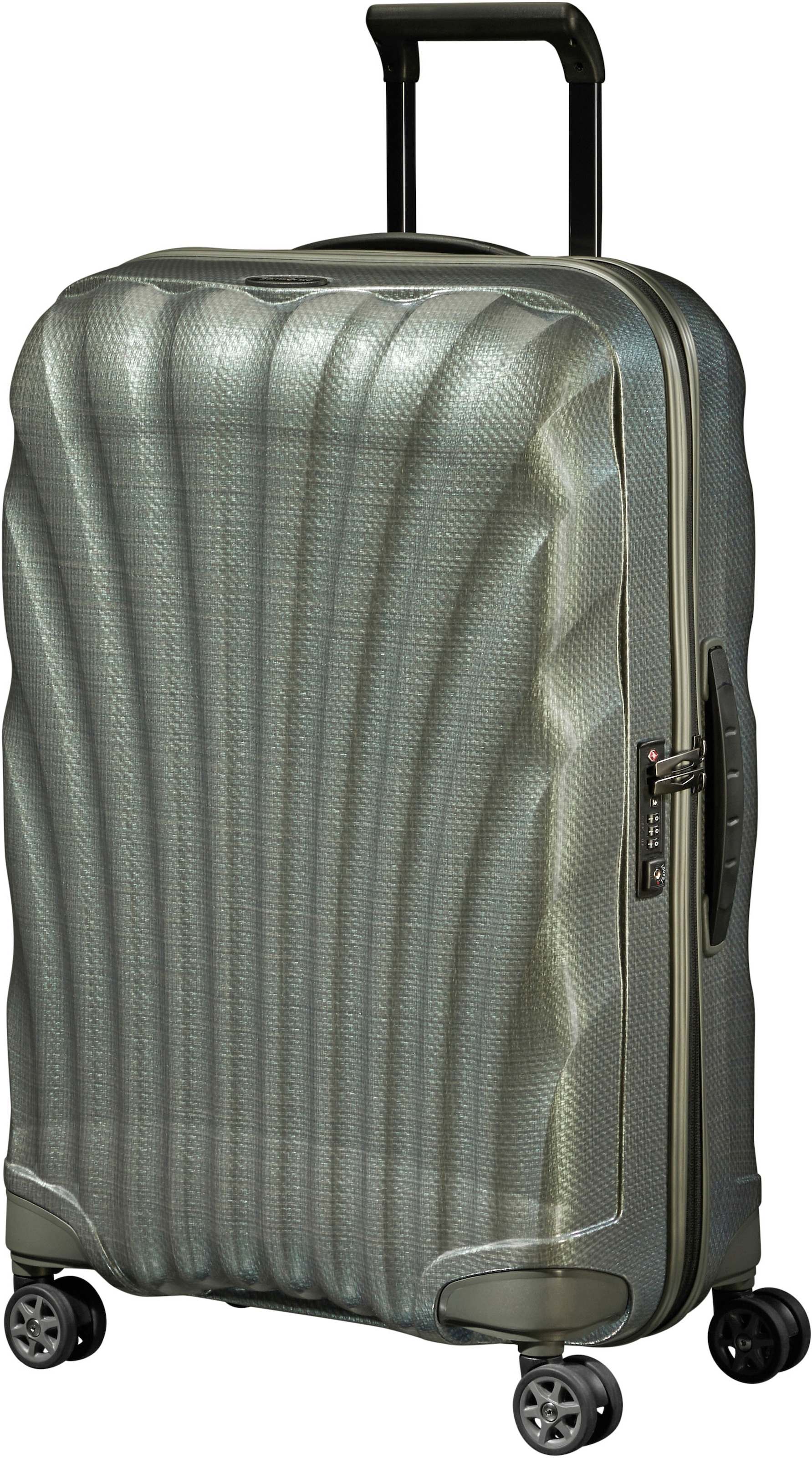 Samsonite Hartschalen-Trolley "C-LITE 69", 4 St. Rollen, Reisekoffer Aufgabegepäck Koffer für Flugreisen TSA-Zahlenschlo