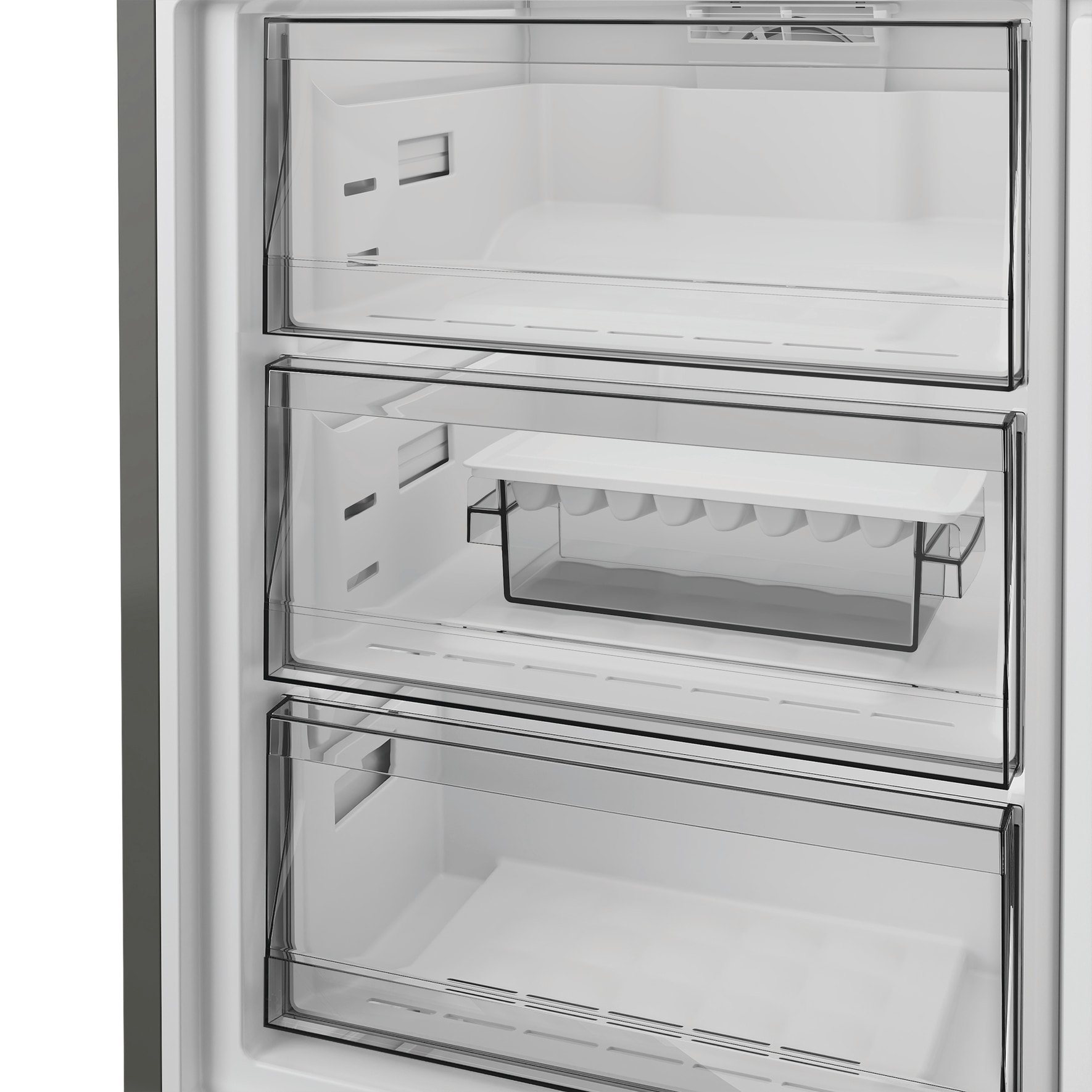 BAUKNECHT Kühl-/Gefrierkombination »KGDNF 20CD IN« 203,5 cm hoch 59,5 cm breit FreshShield