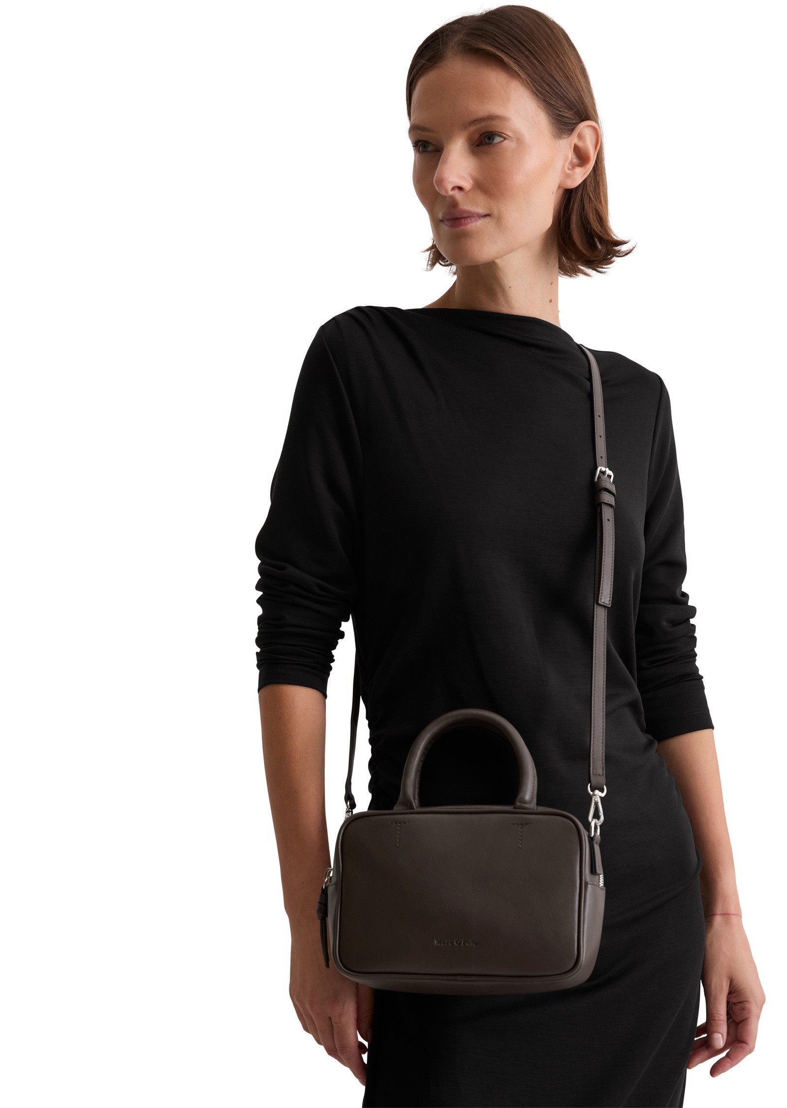 Marc O'Polo Umhängetasche »aus edlem Rindleder«