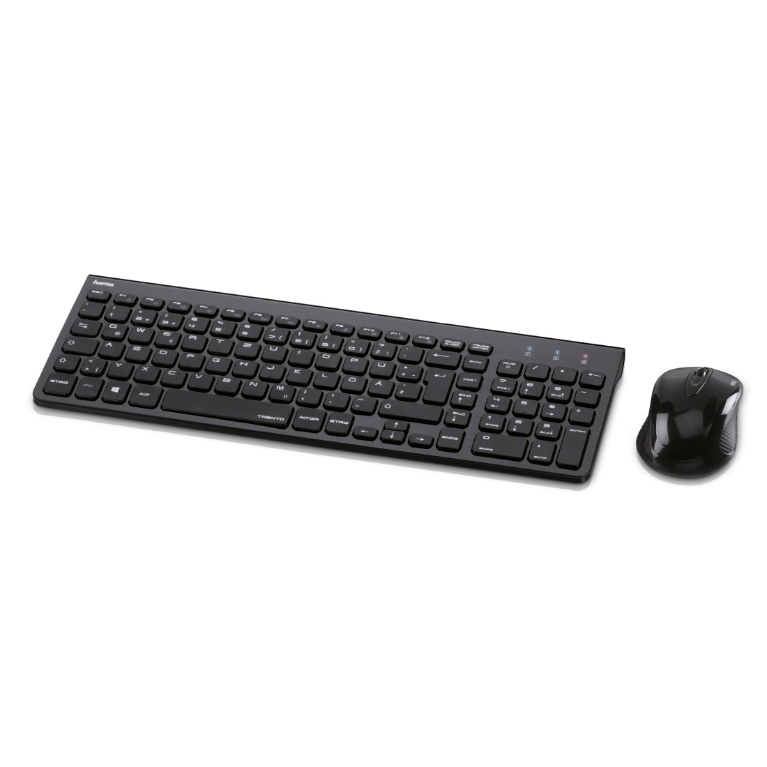 Tastatur- und Maus-Set »Funktastatur Maus Set, Schwarz, Kabellos«, (Set),...