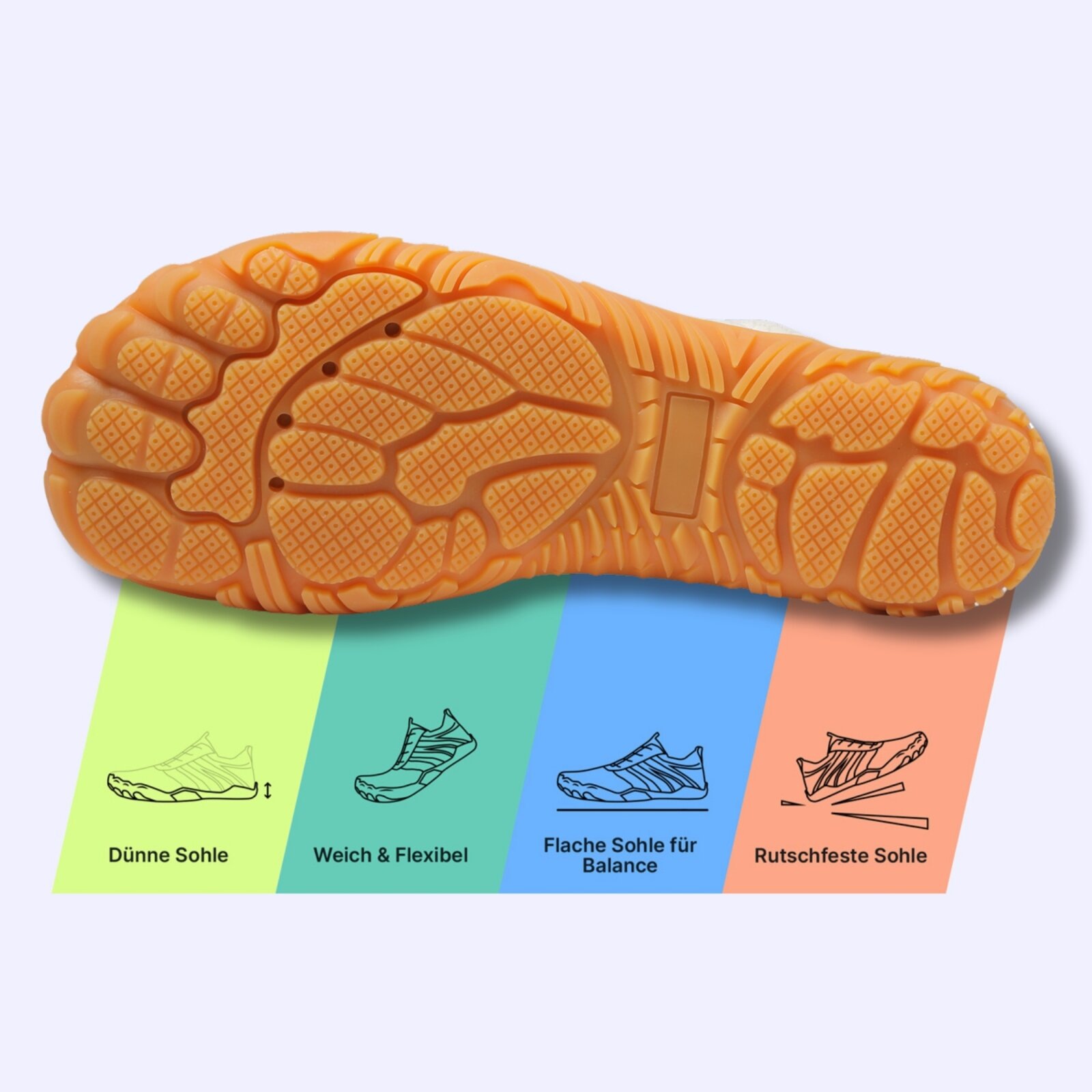 Thumbnail - DOTALES Barfußschuh "Slipstep Barfußschuhe Damen & Herren Barfußschuhe" Minimalschuhe