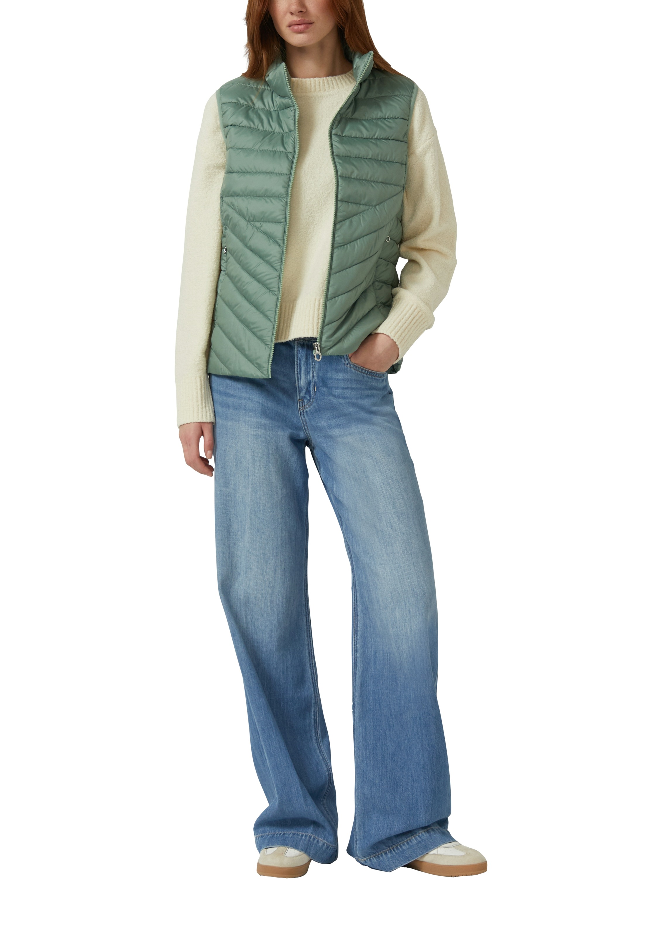 s.Oliver Steppweste mit Stehkragen günstig online kaufen