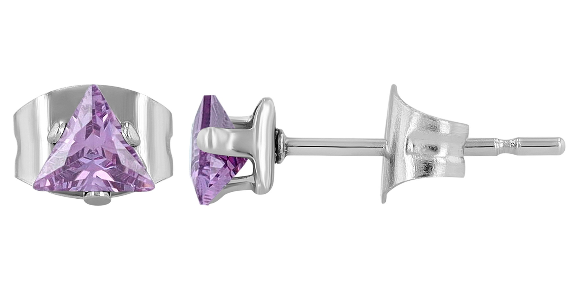 Adelia´s Paar Ohrhänger "Damen Ohrringe – Ohrstecker aus Edelstahl mit Zirk günstig online kaufen