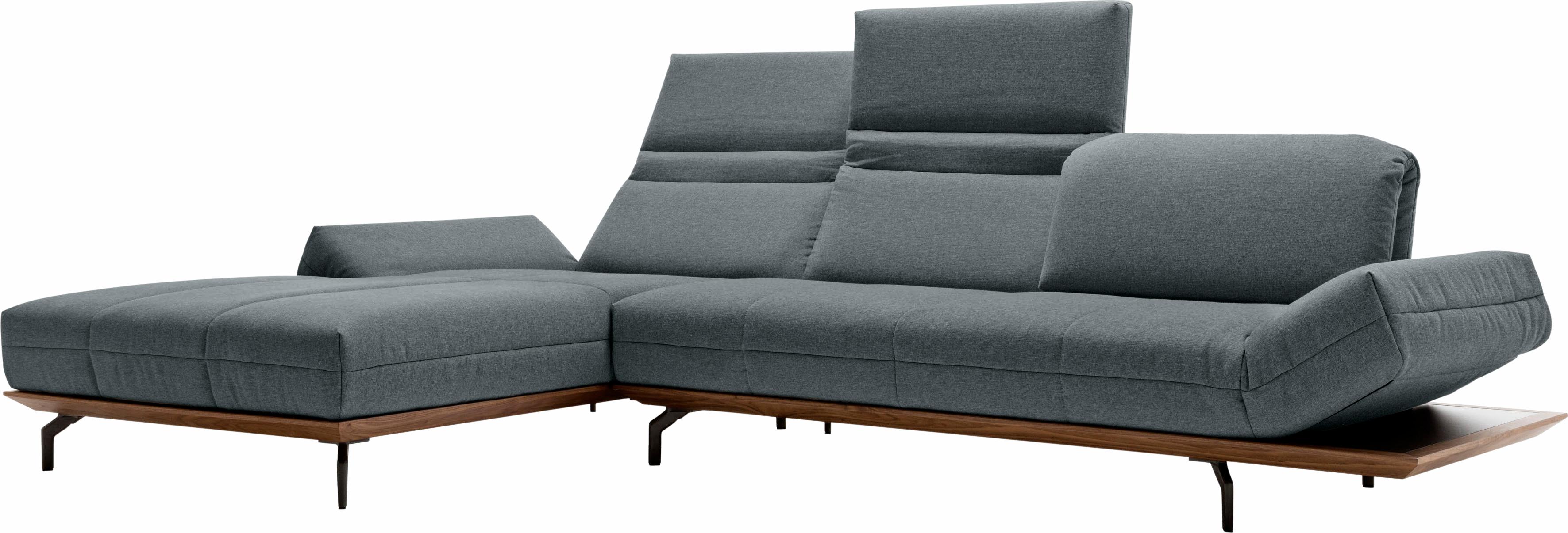 Thumbnail - Creation BY ROLF BENZ Ecksofa "CR.420, Designecksofa, L-Form" in 2 Qualitäten, Holzrahmen in Eiche Natur oder Nußbaum, B...