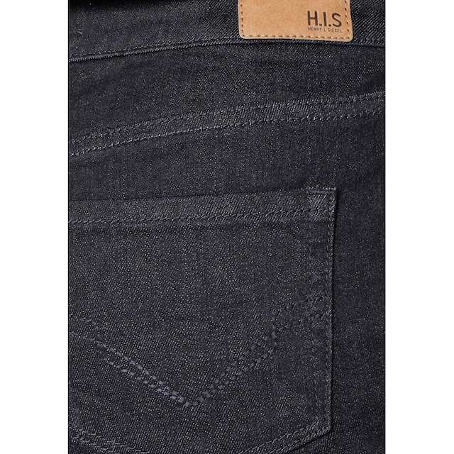 H.I.S Slim-fit-Jeans »High-Waist«, Ökologische, wassersparende Produktion  durch OZON WASH für kaufen | BAUR
