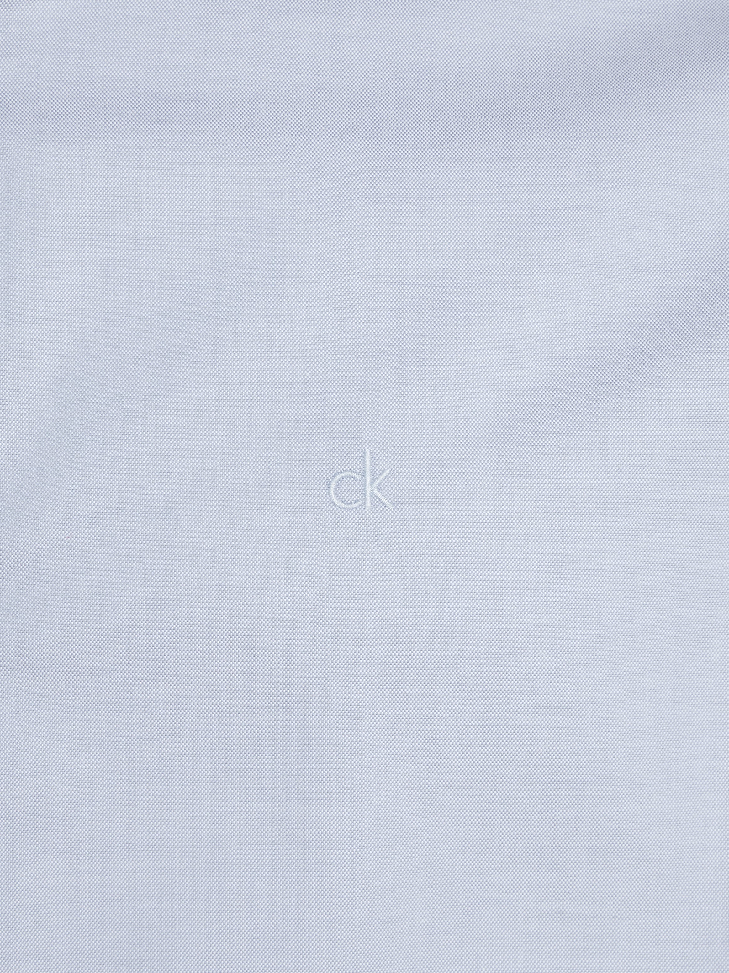 Calvin Klein Langarmhemd »OXFORD REGULAR SHIRT« mit Logostickerei