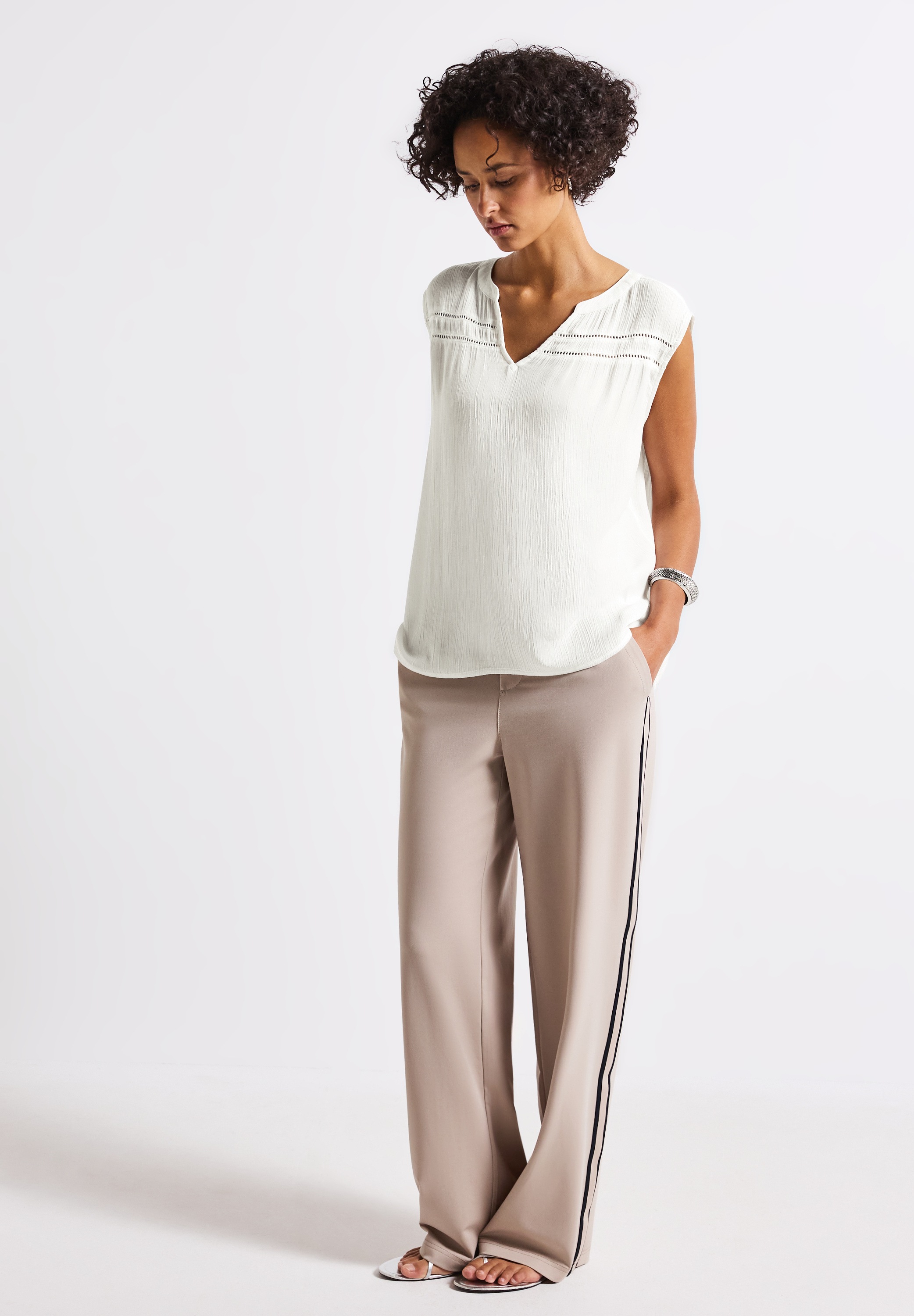 STREET ONE Blusentop, aus softer Viskose