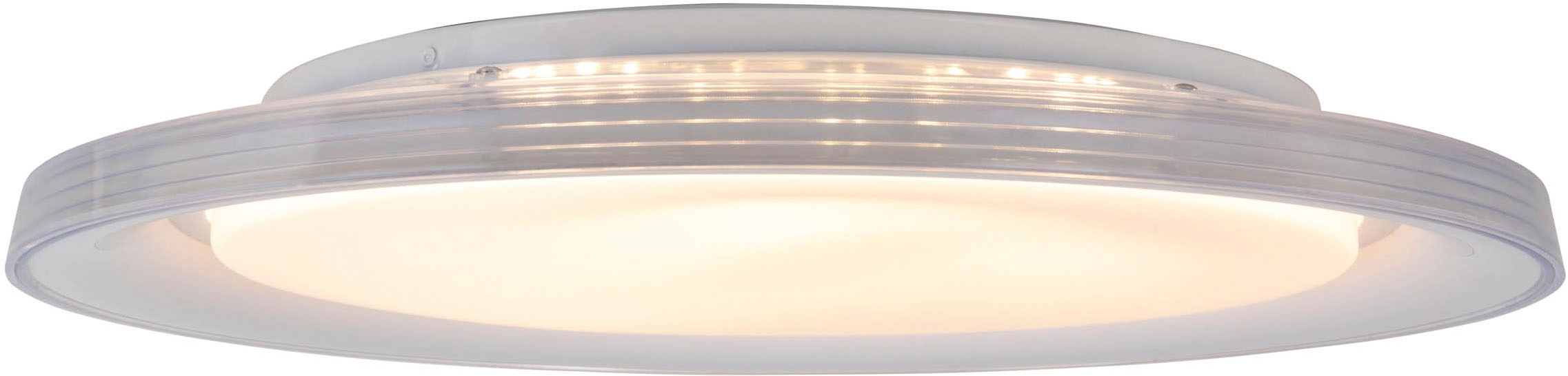 näve LED Deckenleuchte »Claire«, 1 flammig, Leuchtmittel LED-Modul | LED wechselbar, CCT, Memory, Nachtlicht, dimmbar per Infrarot-Fernbedienung inkl.