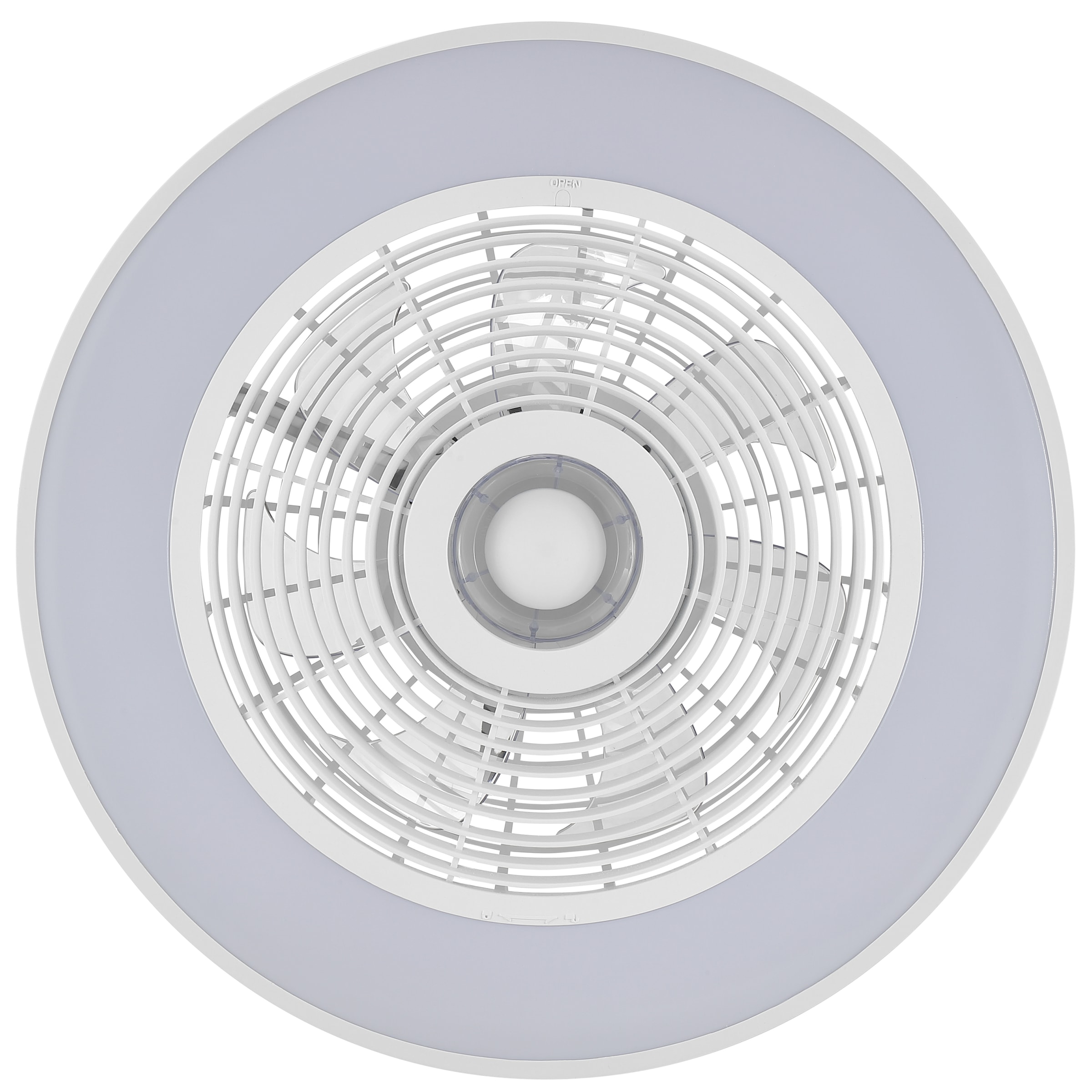 Brilliant LED Deckenleuchte »Catania« LED-Modul 1 Stk. warmweiß - kaltweiß Ventilator LED-Leuchte, Ø49 cm, 4700 lm, 2700-6500 K, IC-RGB, dimmbar