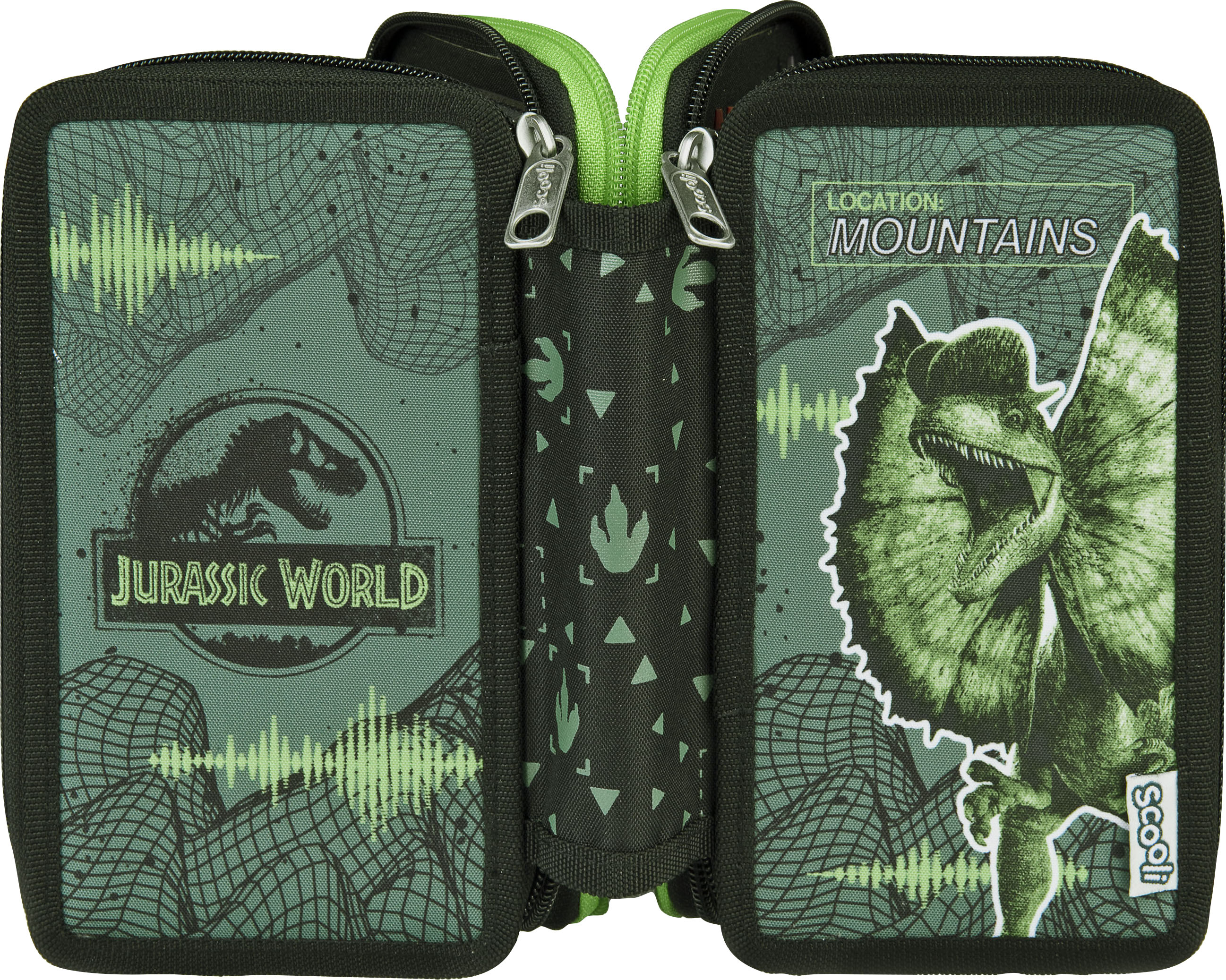 Thumbnail - Scooli Federmäppchen "Tripledecker, Jurassic World"