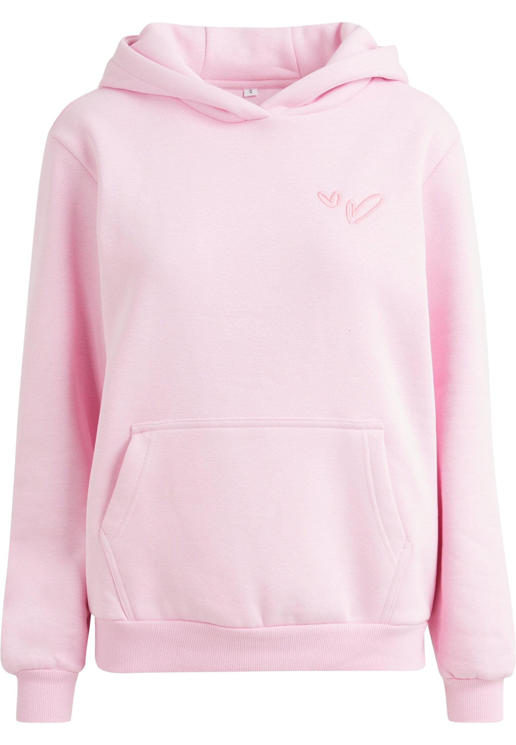 Miss Tee Kapuzenpullover "Miss Tee Heart Signs EMB Ladies Fluffy Hoody" 1 S günstig online kaufen