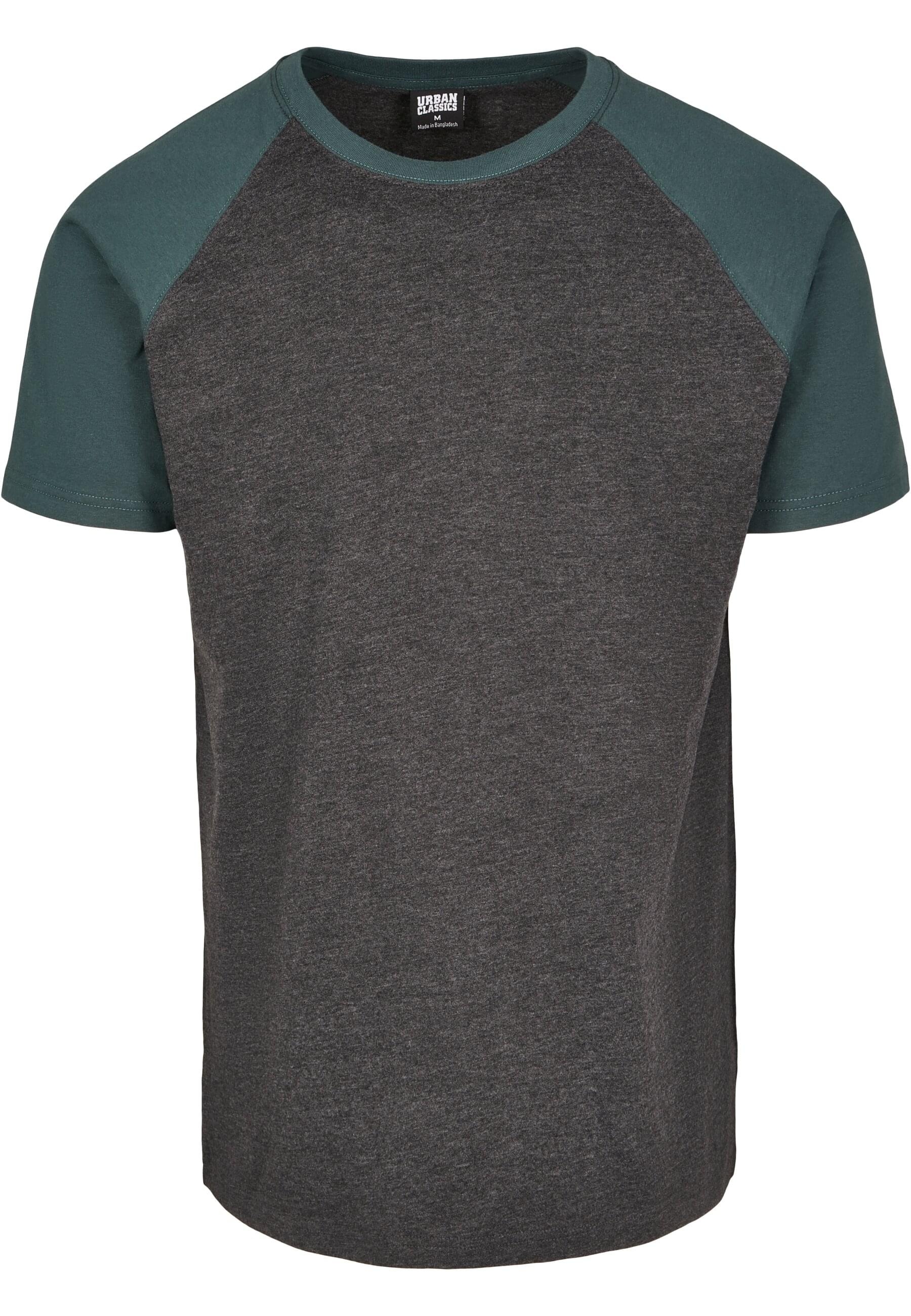 URBAN CLASSICS T-Shirt "Urban Classics Herren Raglan Contrast Tee"