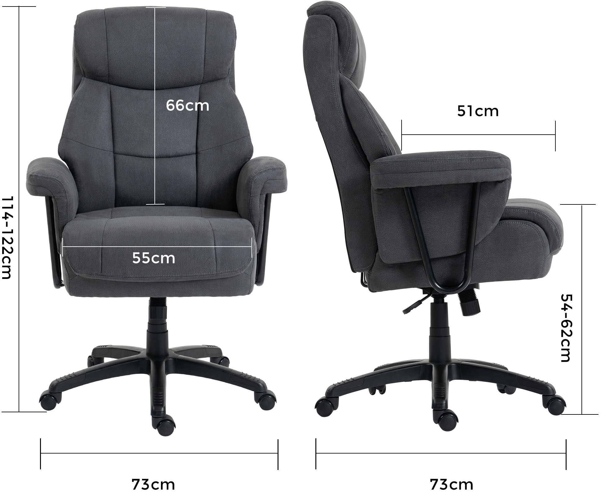 Duo Collection Chefsessel »Mauro XXL« () Belastbarkeit bis zu 150 kg