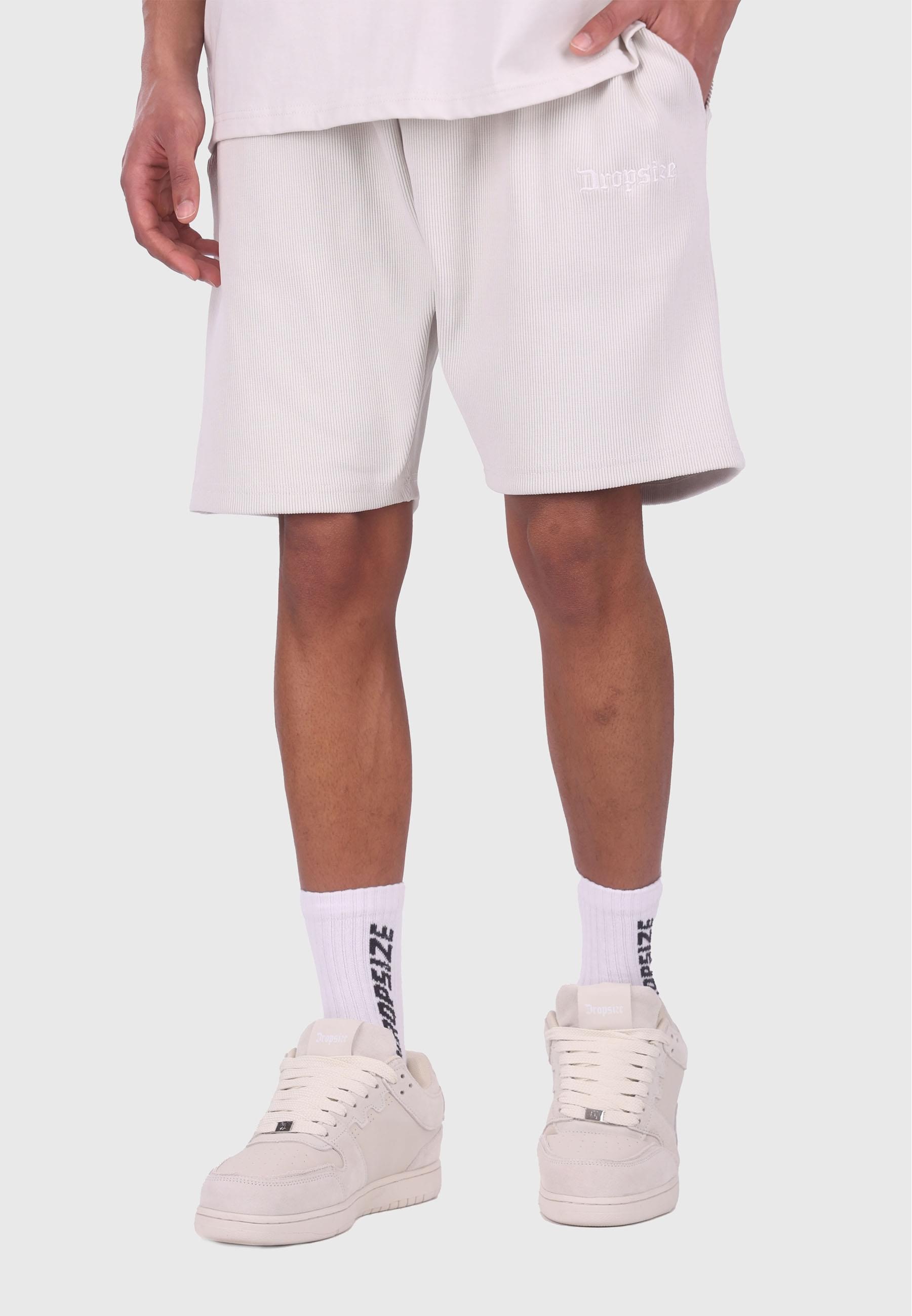 Dropsize Shorts »Dropsize HEAVY EMBO RIB SHORTS«
