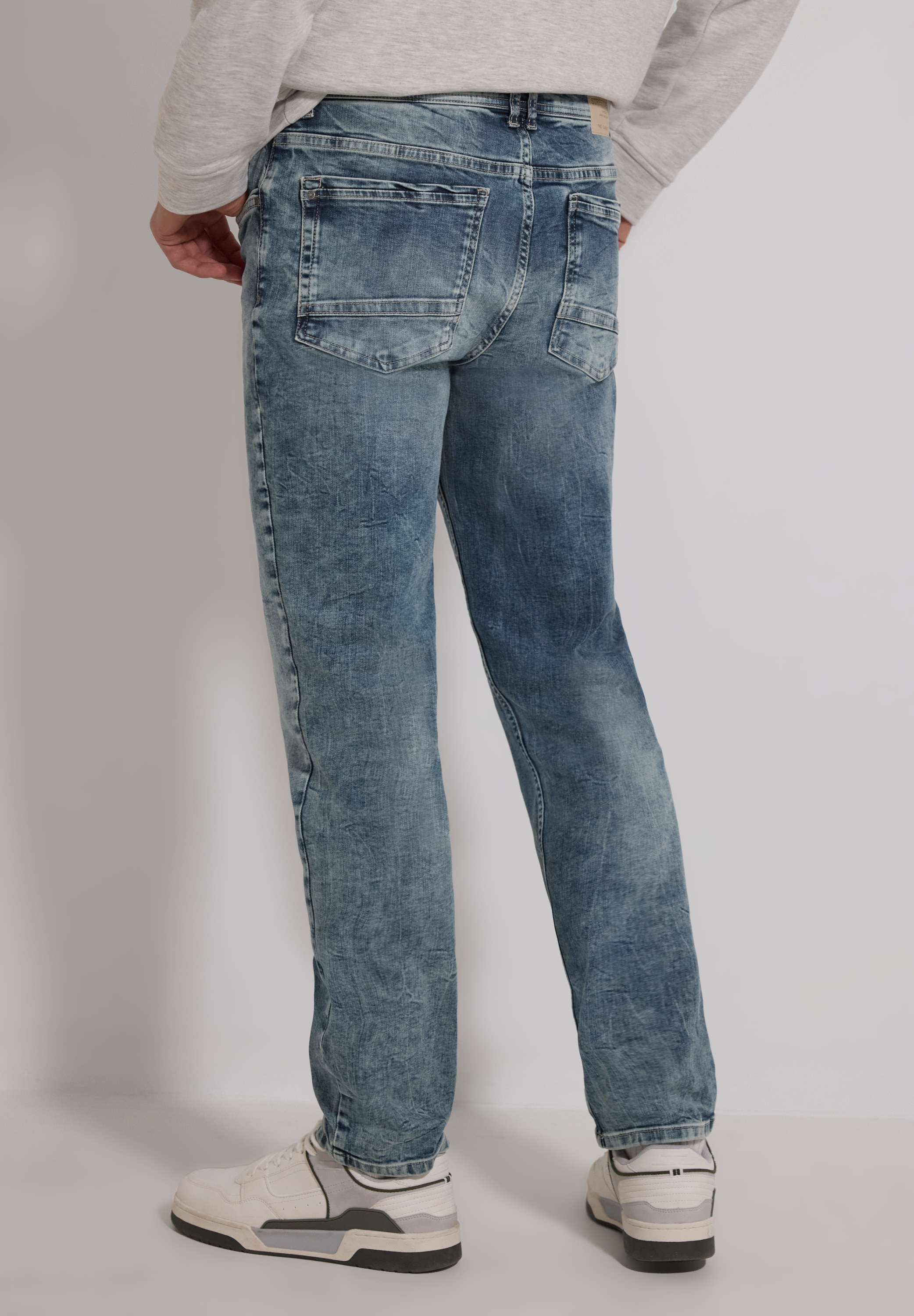 STREET ONE MEN Regular-fit-Jeans Middle Waist günstig online kaufen