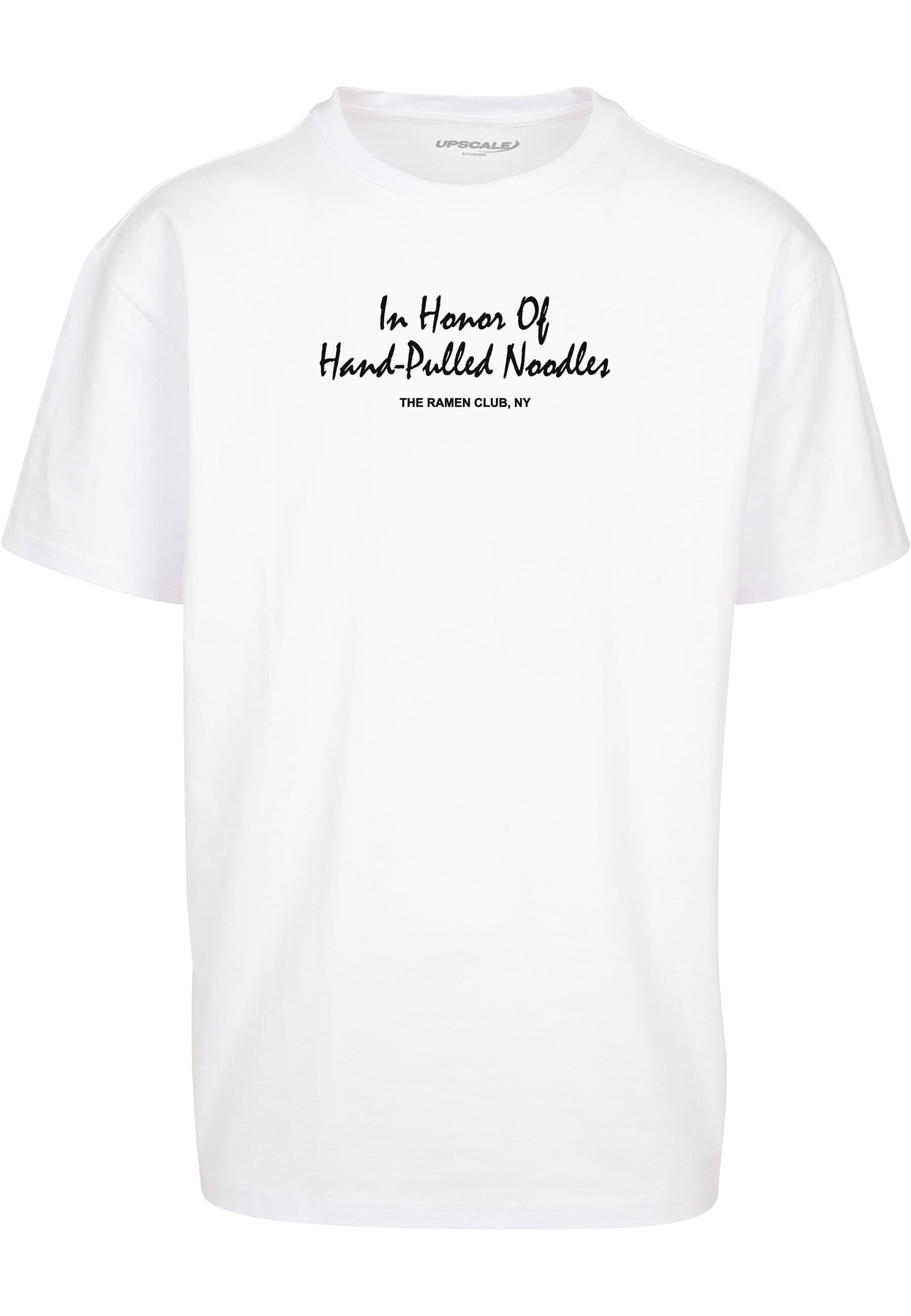 Upscale by Mister Tee T-Shirt »Upscale by Mister Tee Herren Ramen Club Heavy Oversize Tee«, (1 tlg.)