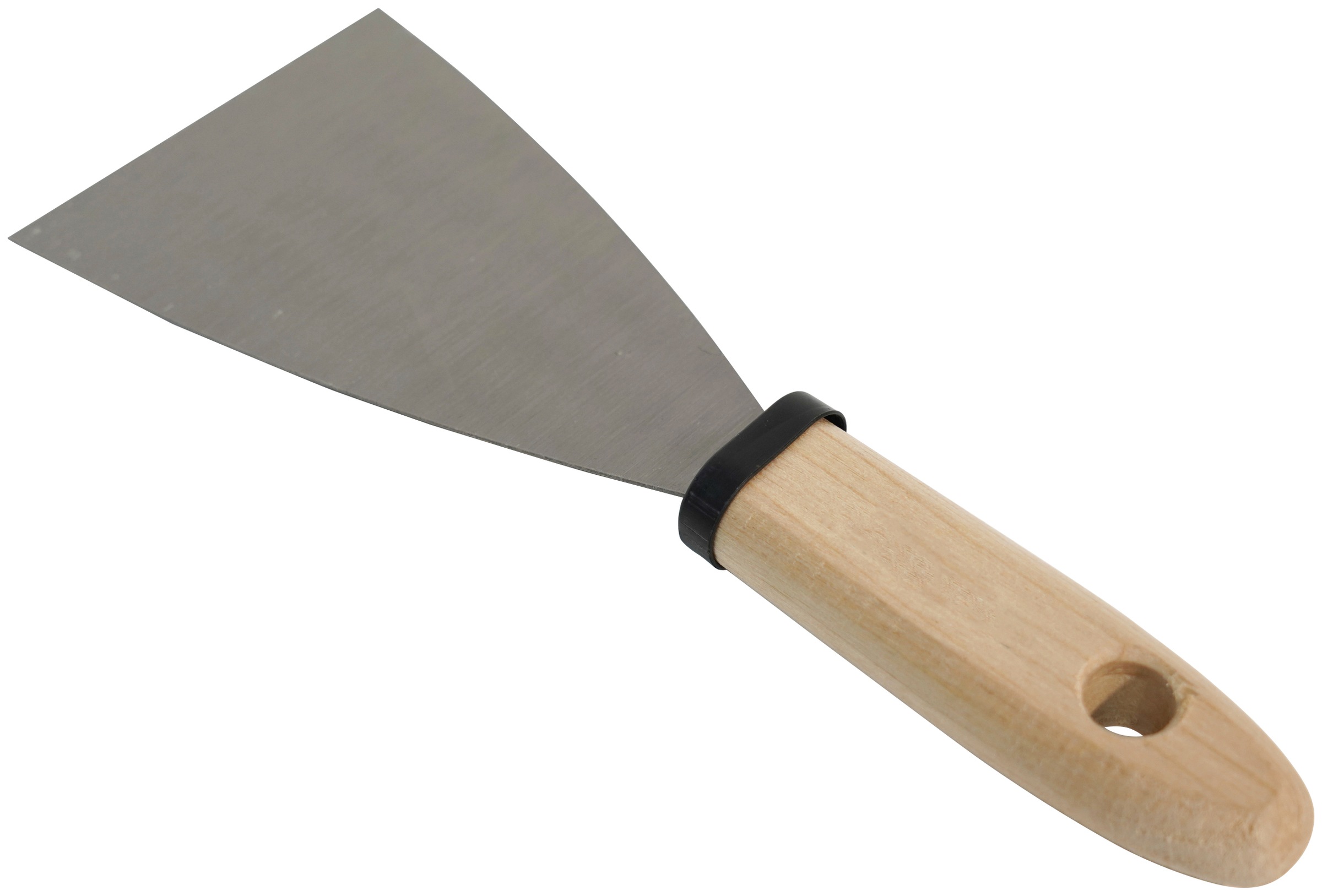 A.S. Création Malerspachtel Edelstahl, Holzgriff, 8 cm breit günstig online kaufen