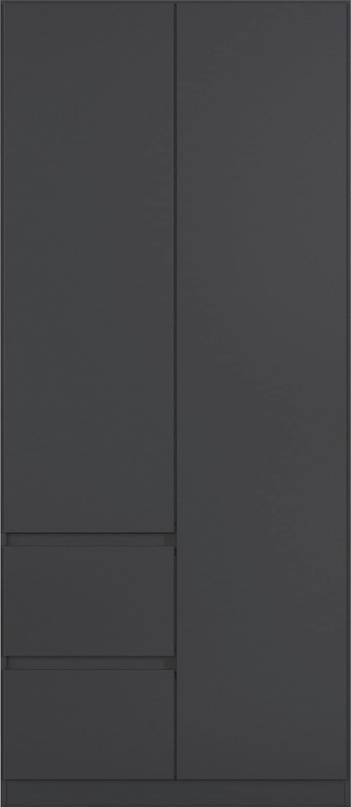 rauch Drehtürenschrank »Kleiderschrank Schrank Garderobe Garderobenschrank MAINZ«, grifflose Front, Außentüren mit Push-to-Open Funktion MADE IN GERMANY