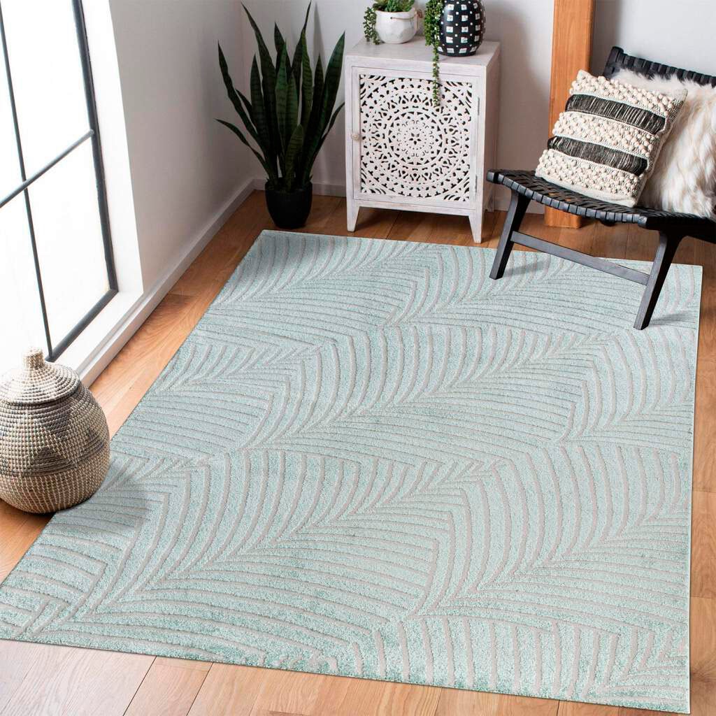 Carpet City Teppich "Friseé-Teppich FANCY 648" rechteckig 12 mm Höhe Läufer günstig online kaufen