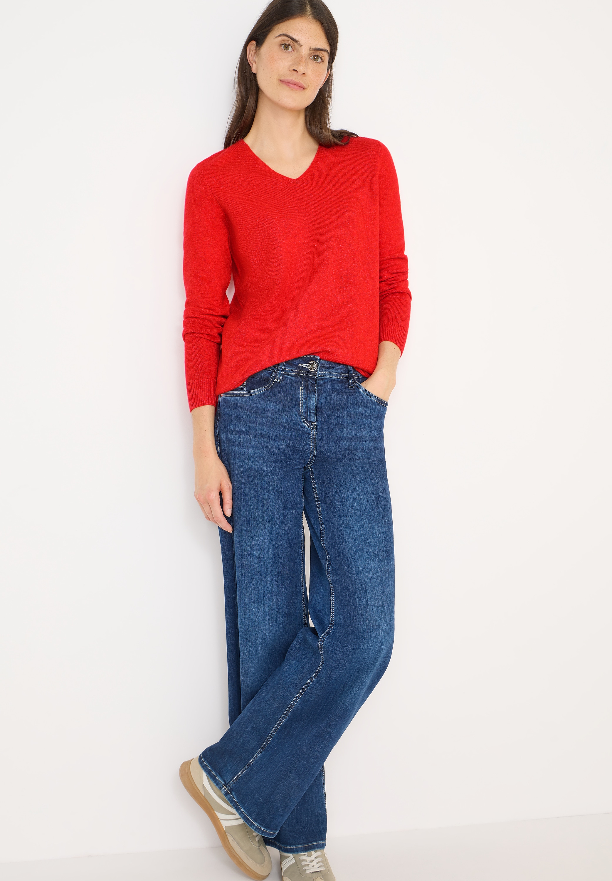 Cecil Strickpullover aus Feinstrick