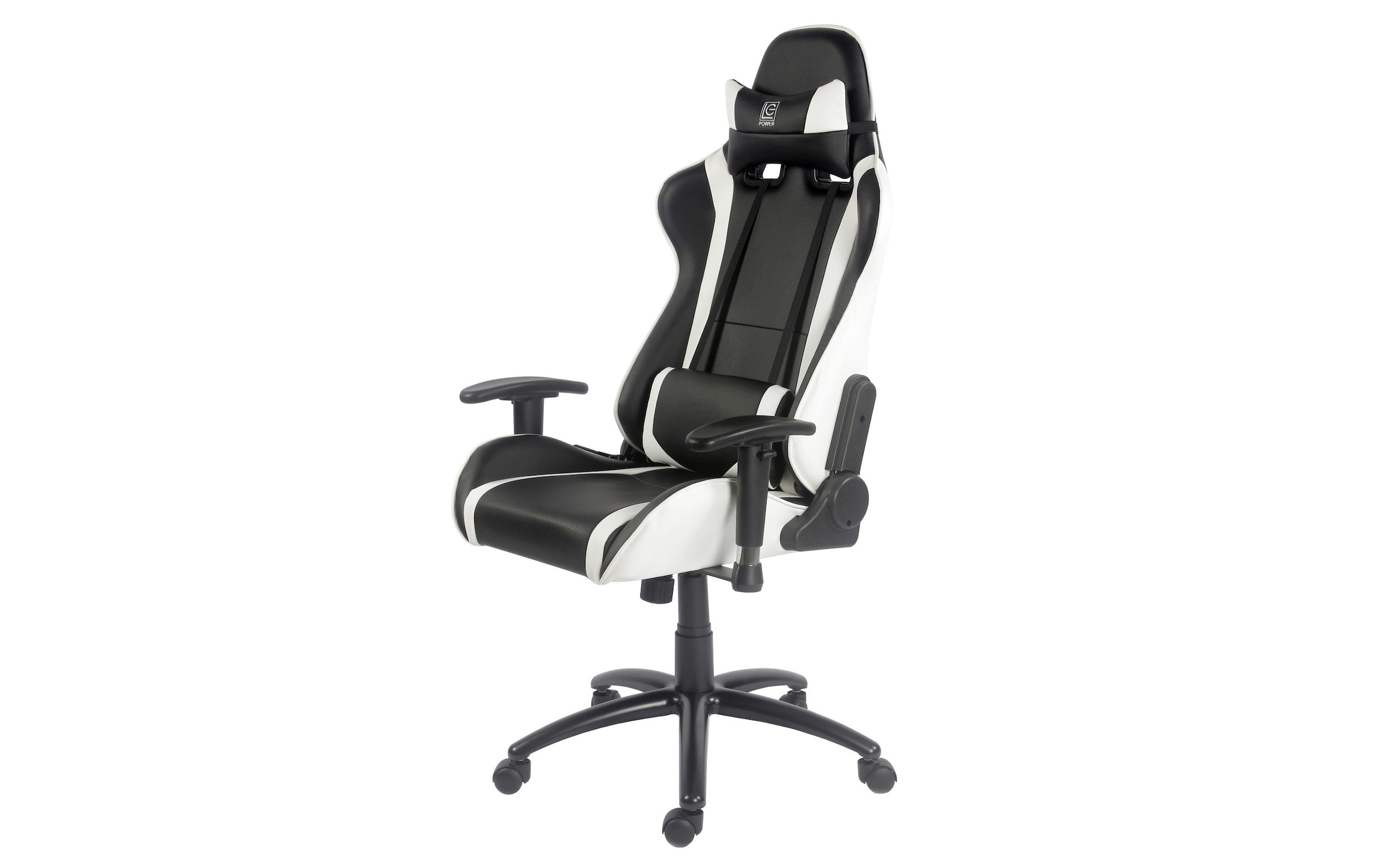 LC-Power Gaming-Stuhl »LC-GC-2 Schwarz/Weiss« ()