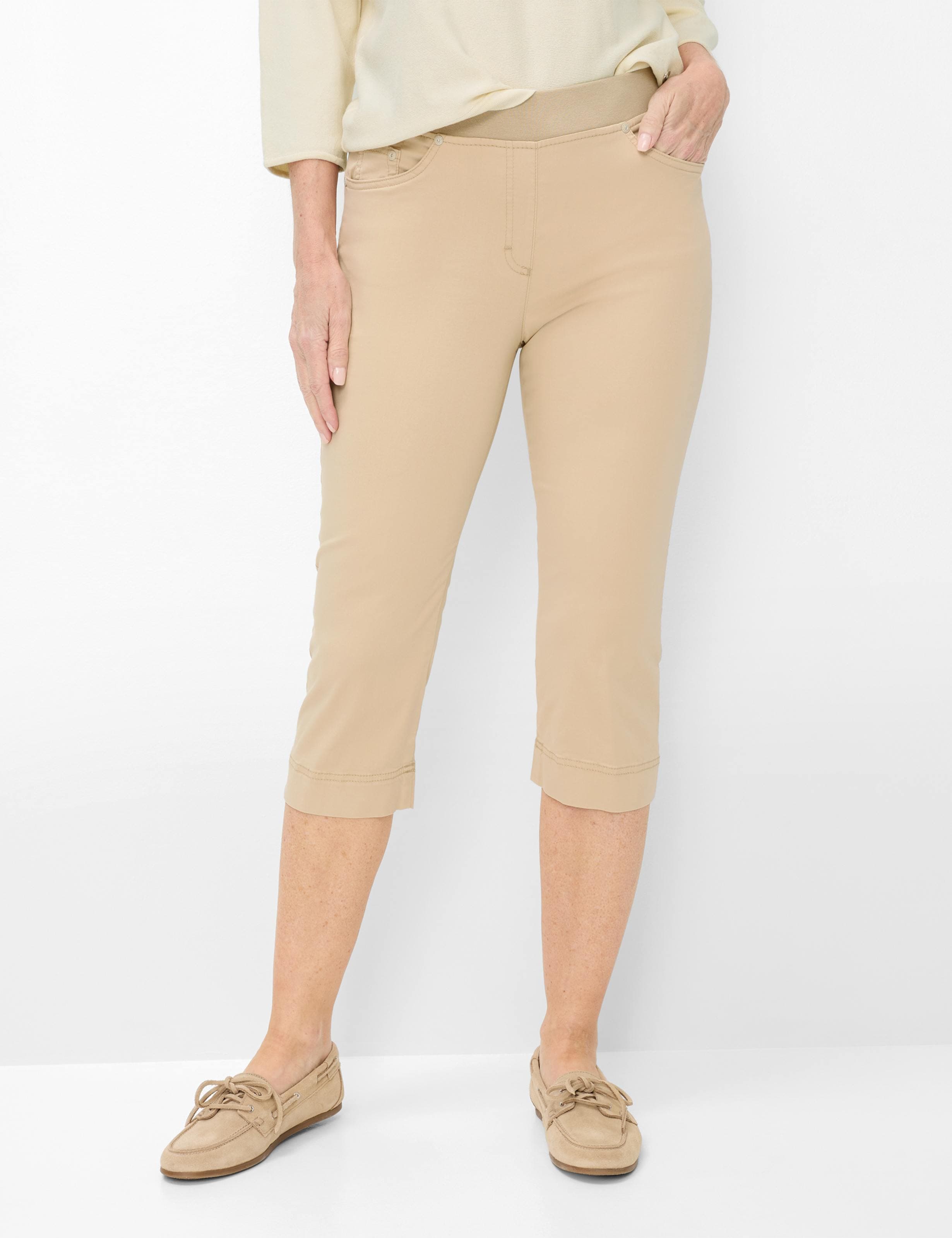 BRAX Pamina Capri Pants Natural 46