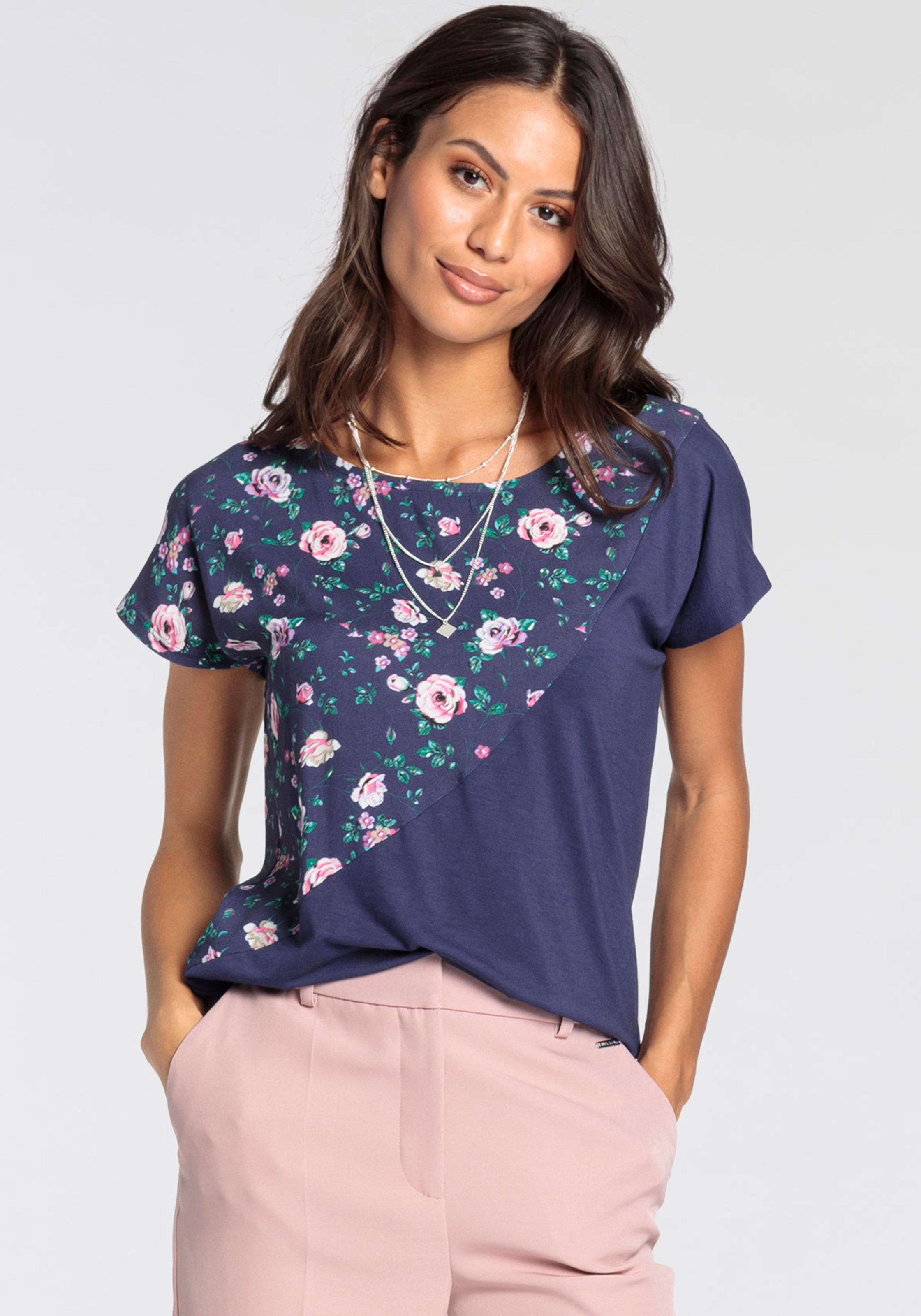 Laura Scott Shirtbluse, mit floralem Print - NEUE KOLLEKTION