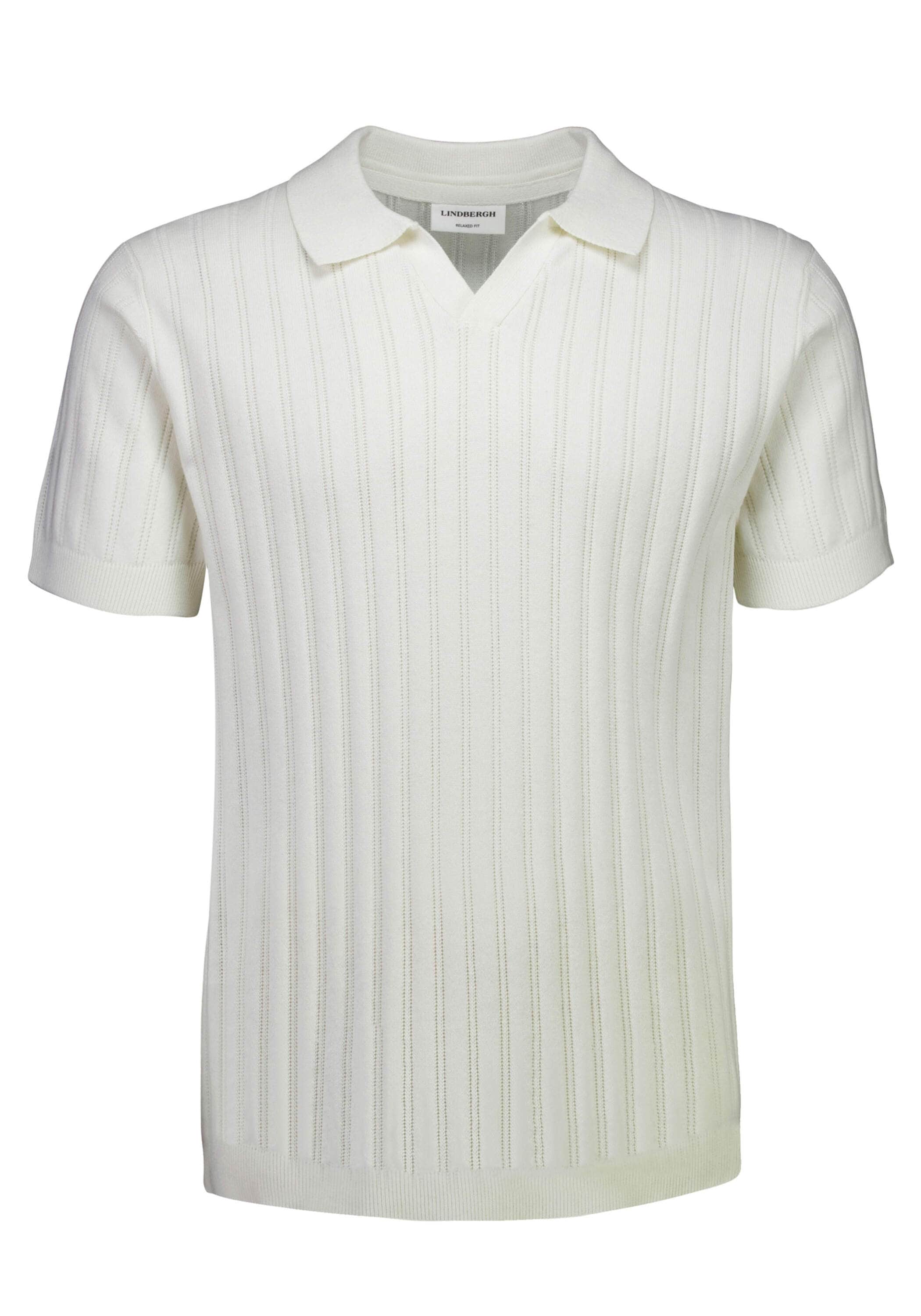 LINDBERGH Kurzarmpullover "Poloshirt Relaxed Fit" günstig online kaufen