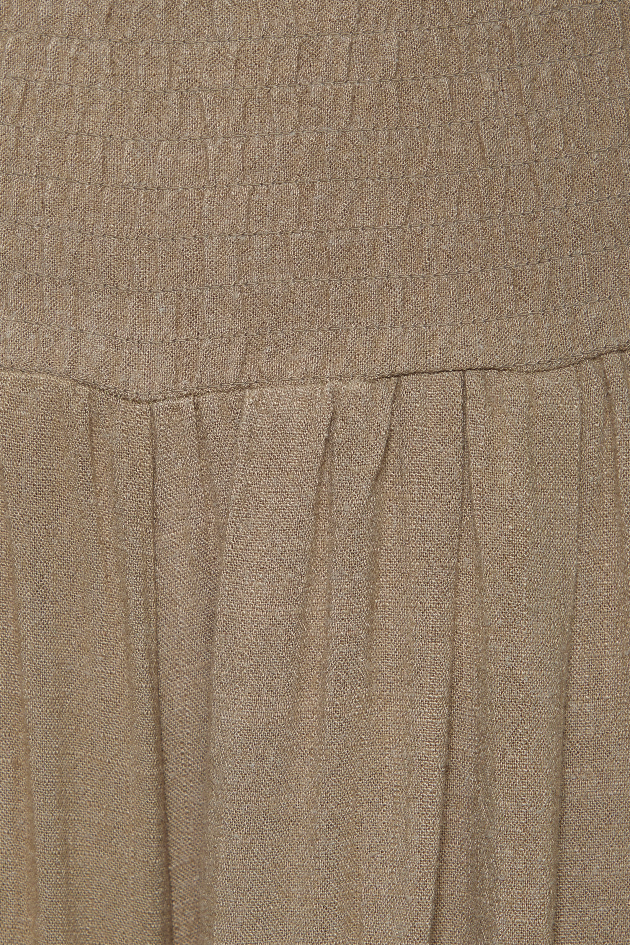 French Connection Leinenhose  mit gerafftem Bund, weite Palazzohose für den Sommer