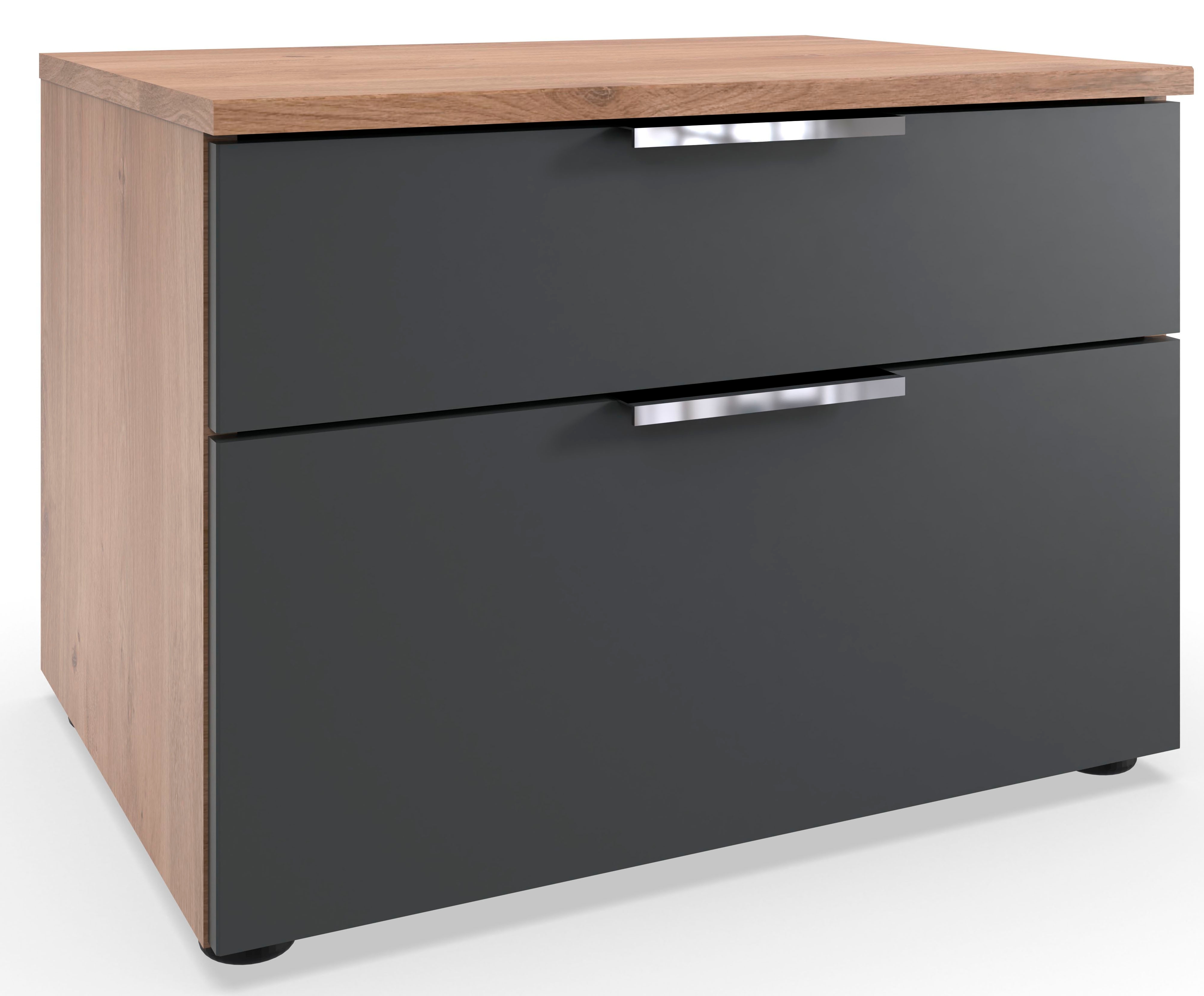 Wimex "Level by fresh to go" 2 Schubladen mit soft-close Funktion, 54cm breit, 39cm hoch