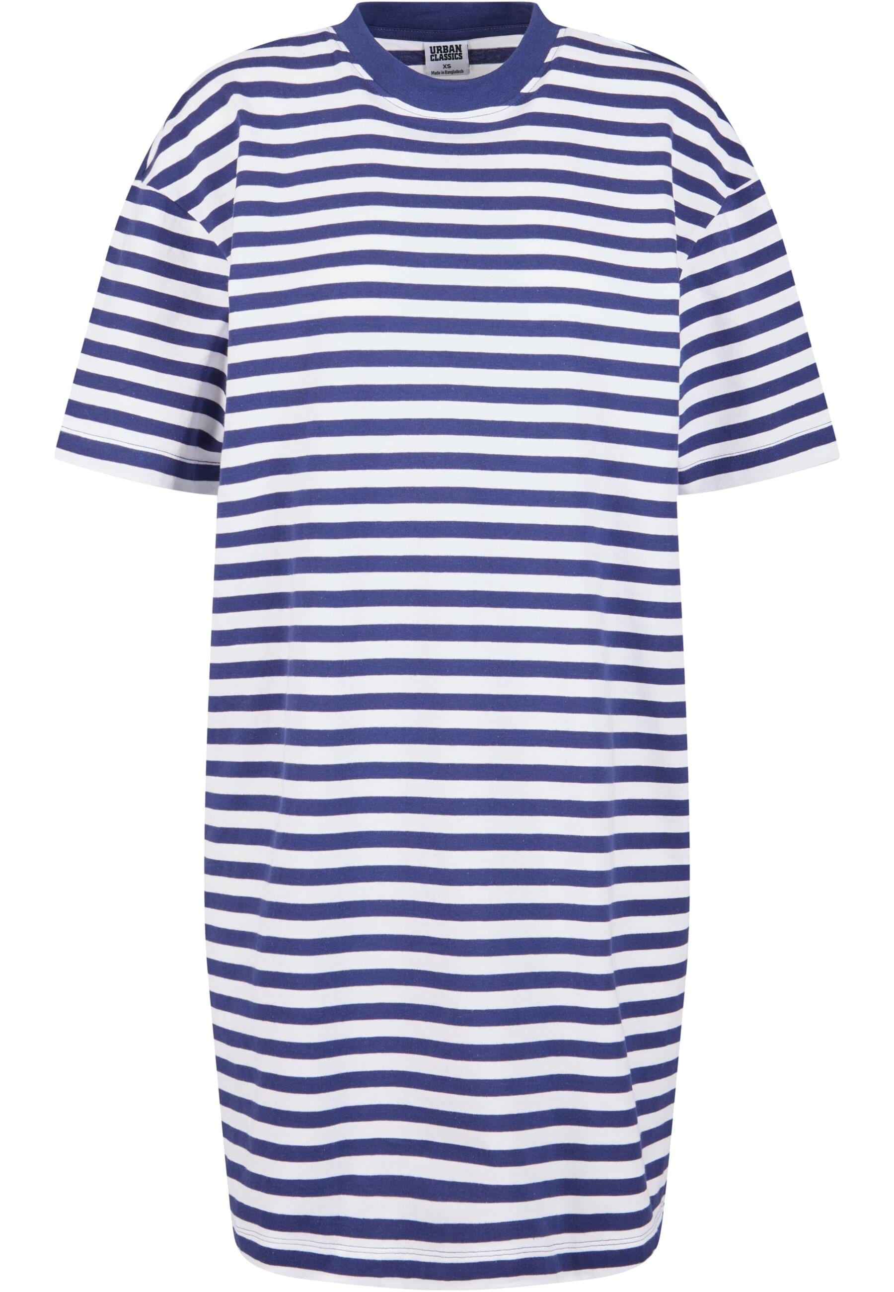 URBAN CLASSICS Shirtkleid "Urban Classics Damen Ladies Oversized Striped Tee Dress", (1 tlg.)