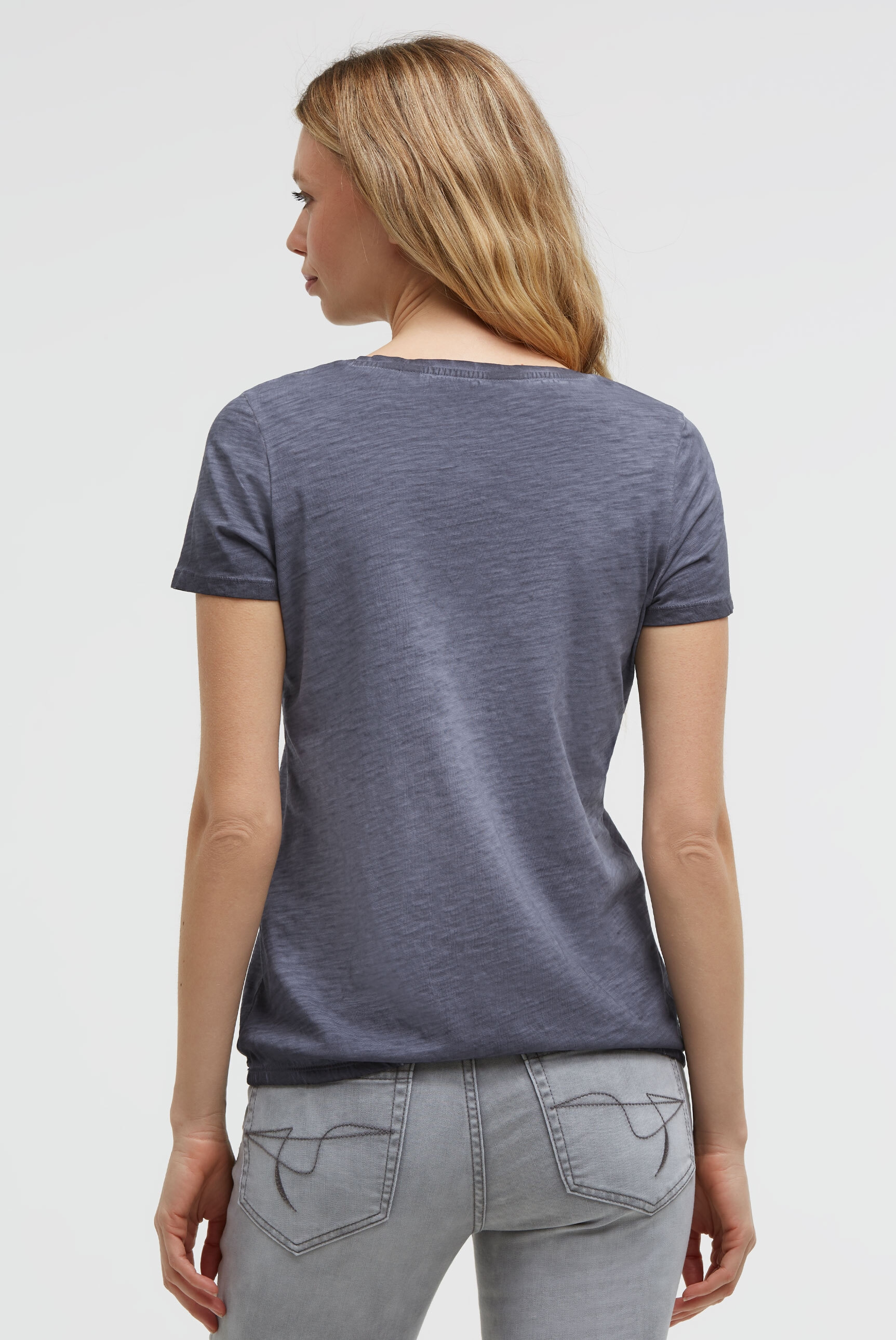 SOCCX V-Shirt aus Baumwolle