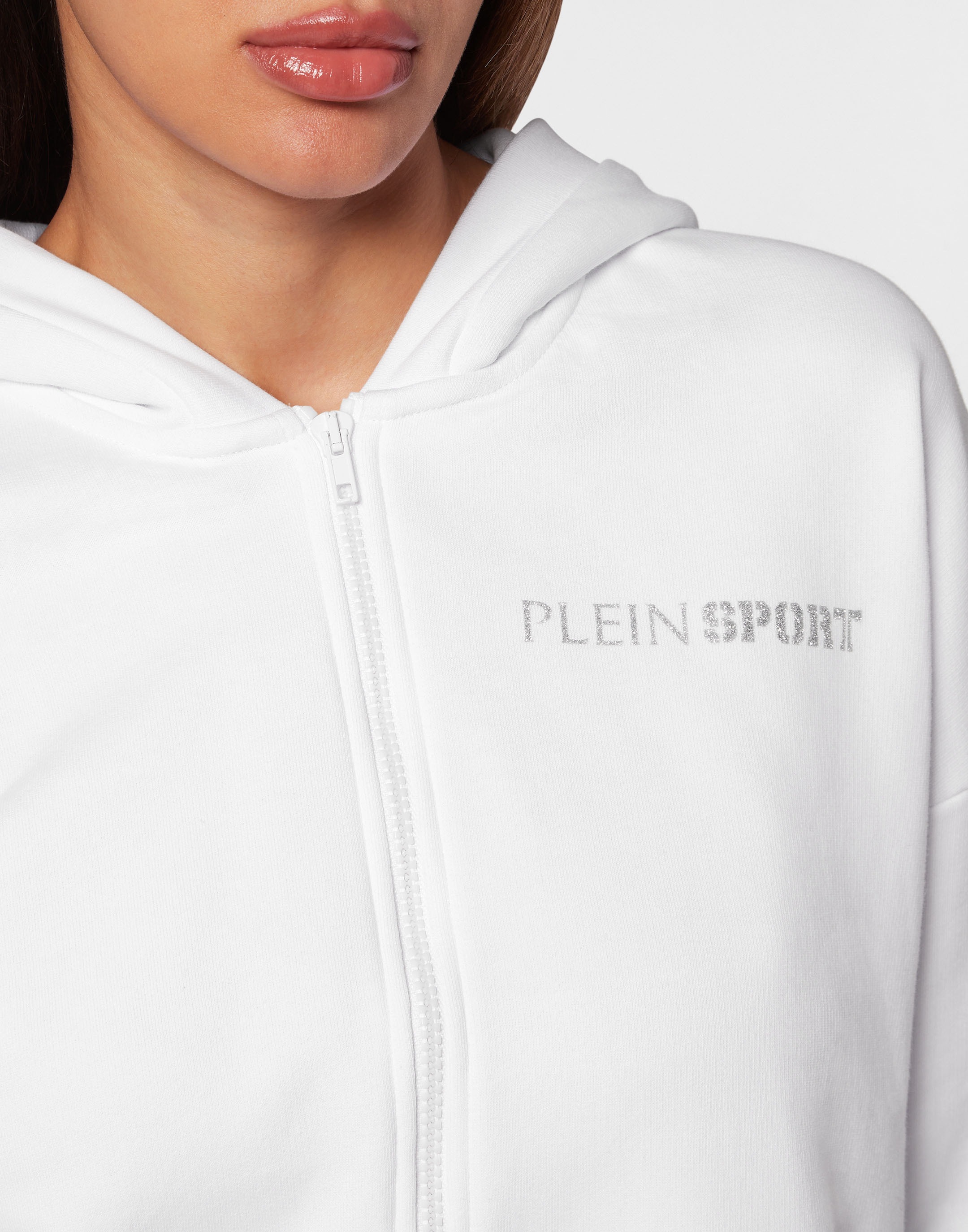 PLEIN SPORT Kapuzensweatjacke »Scratch«