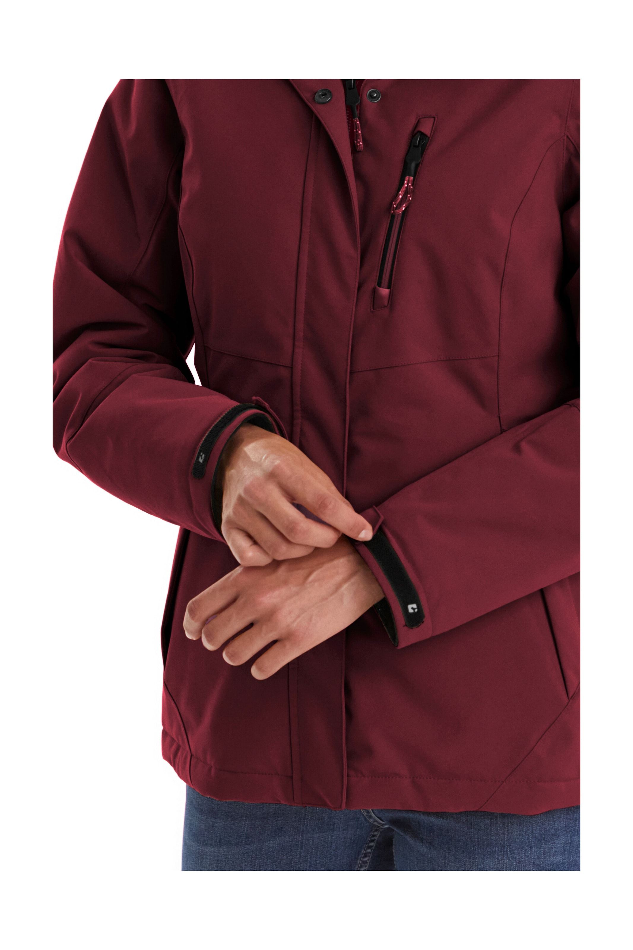 Killtec Outdoorjacke »KOW 140 WMN JCKT«, Wasserdichte Damenjacke, atmungsaktiv, abnehmbare Kapuze