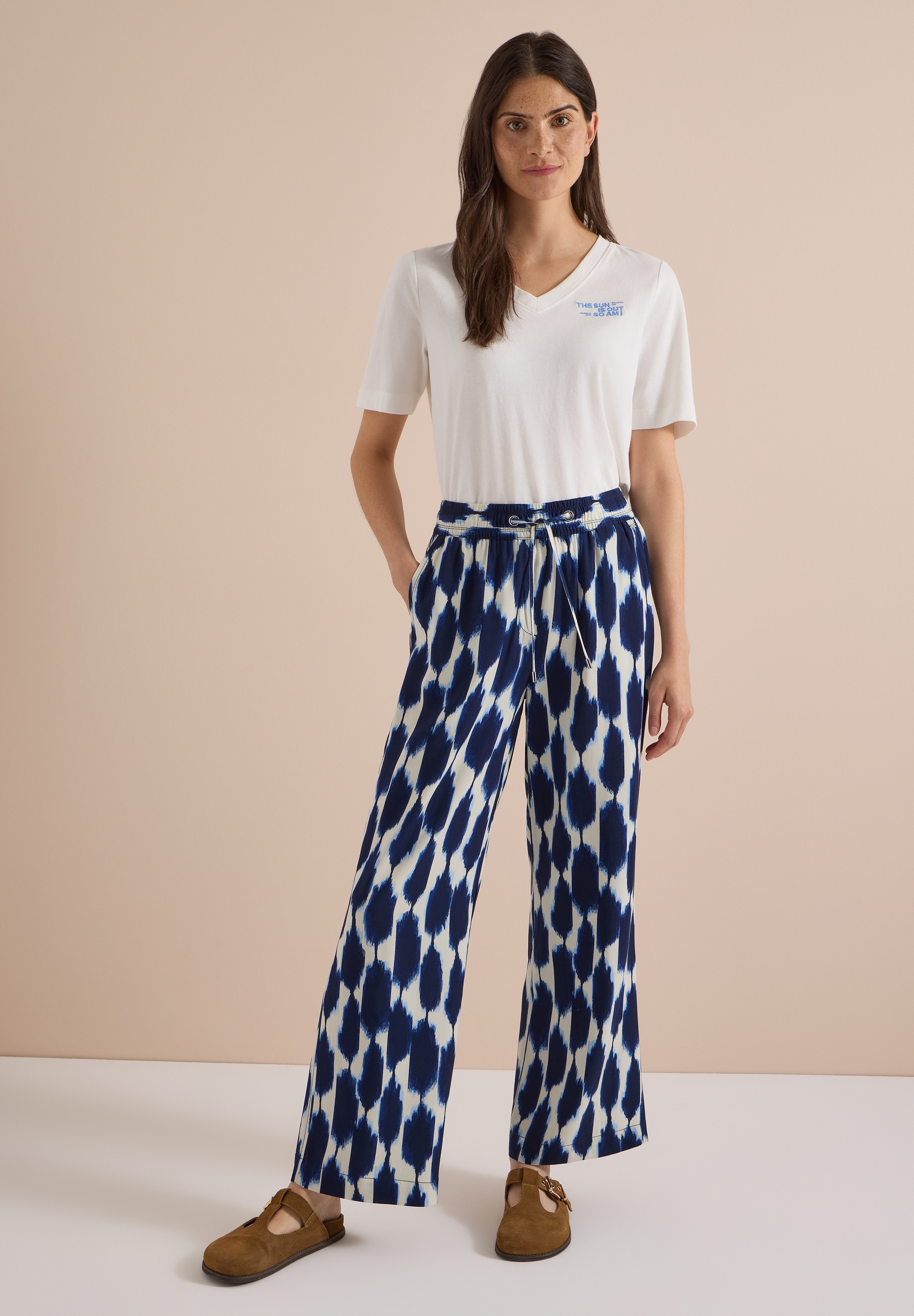 Cecil Stoffhose  im Loose Fit