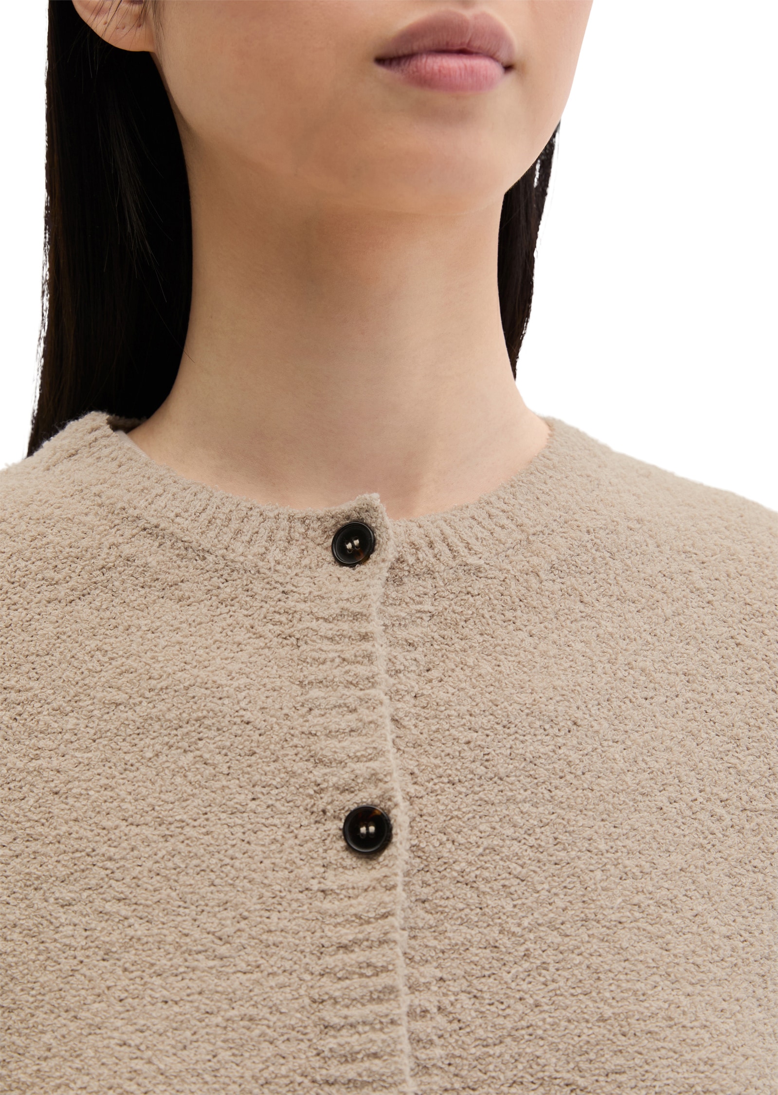 Marc O'Polo Cardigan »aus Bouclé-Garn«