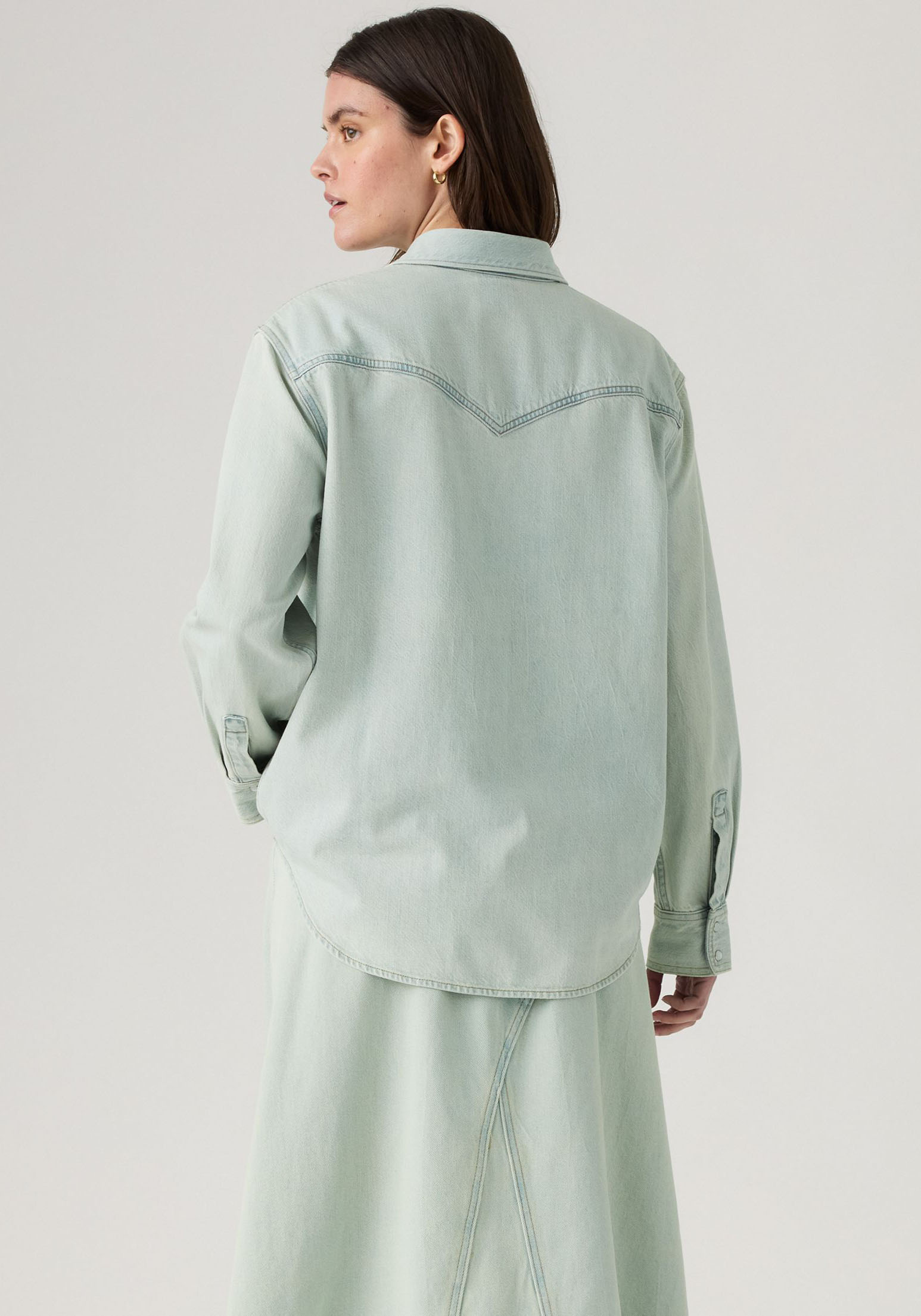 Thumbnail - Levis Jeansbluse "TEODORA WESTERN SHIRT" mit Druckknöpfen